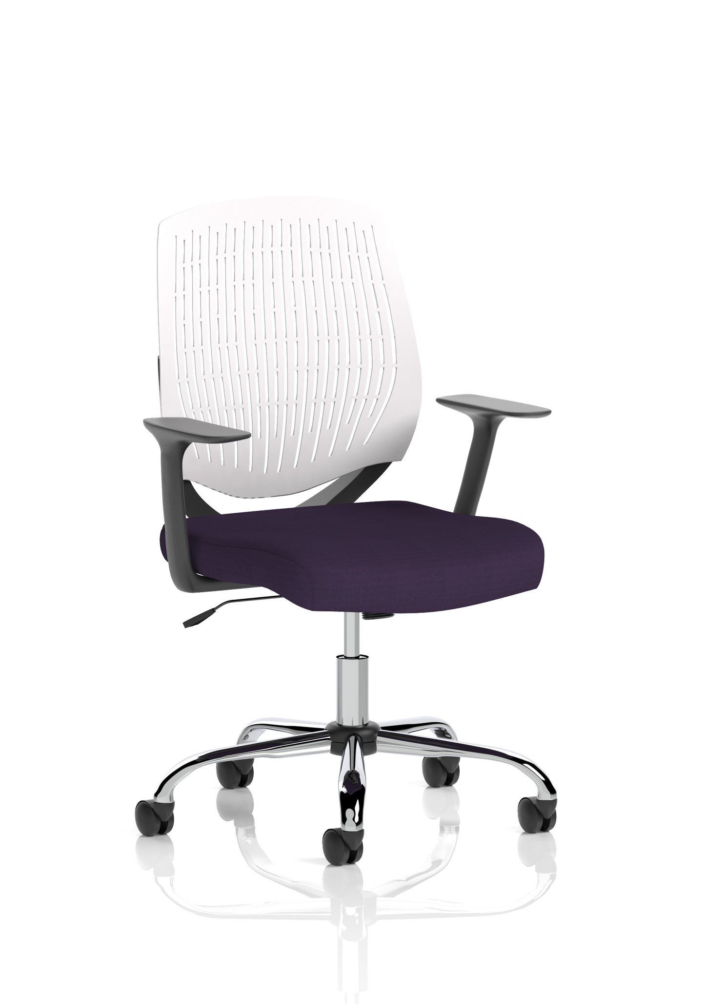 Dura Medium Back Task Operator Office Chair with Fixed Arms - Multiple Colour Options Available