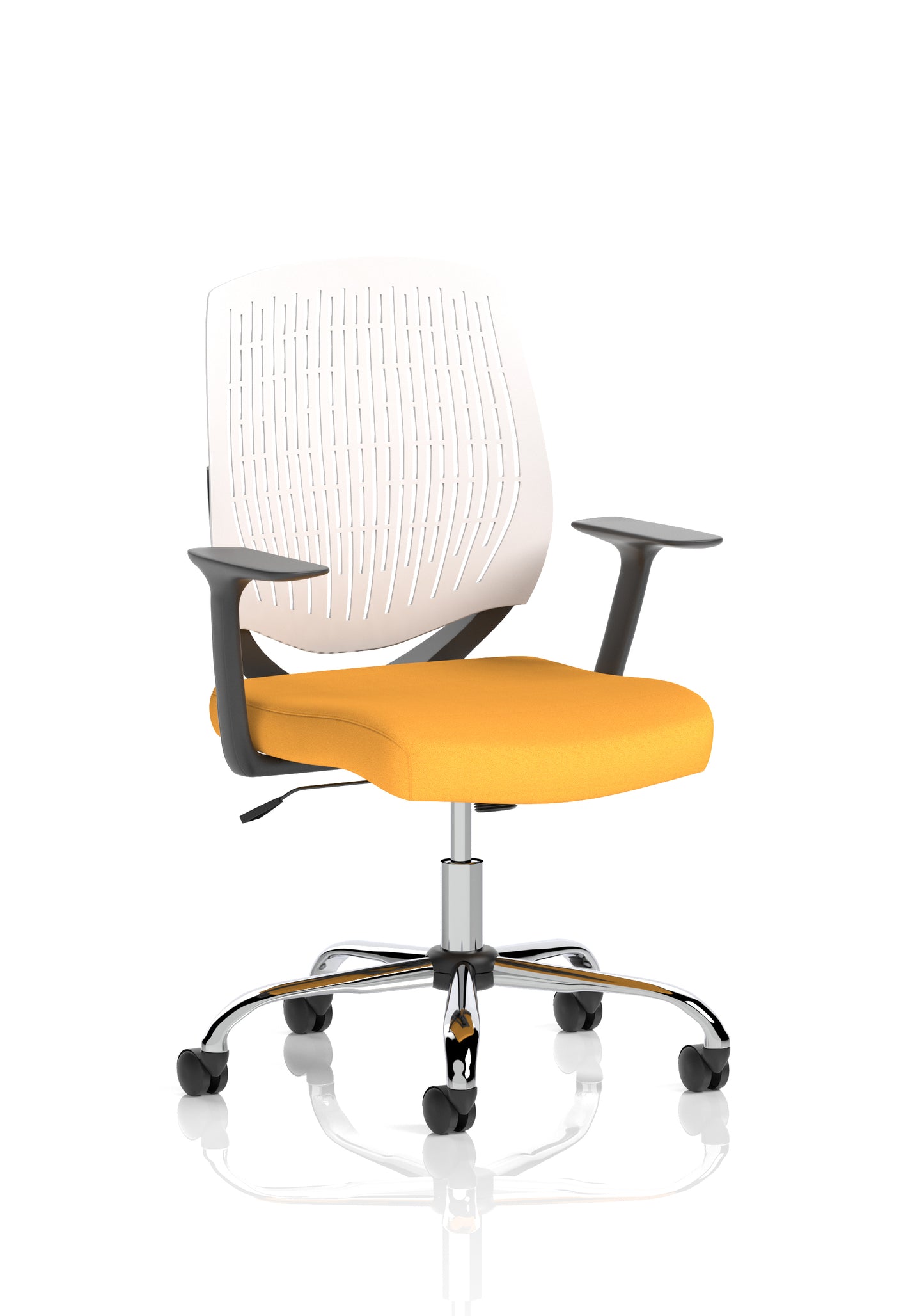 Dura Medium Back Task Operator Office Chair with Fixed Arms - Multiple Colour Options Available