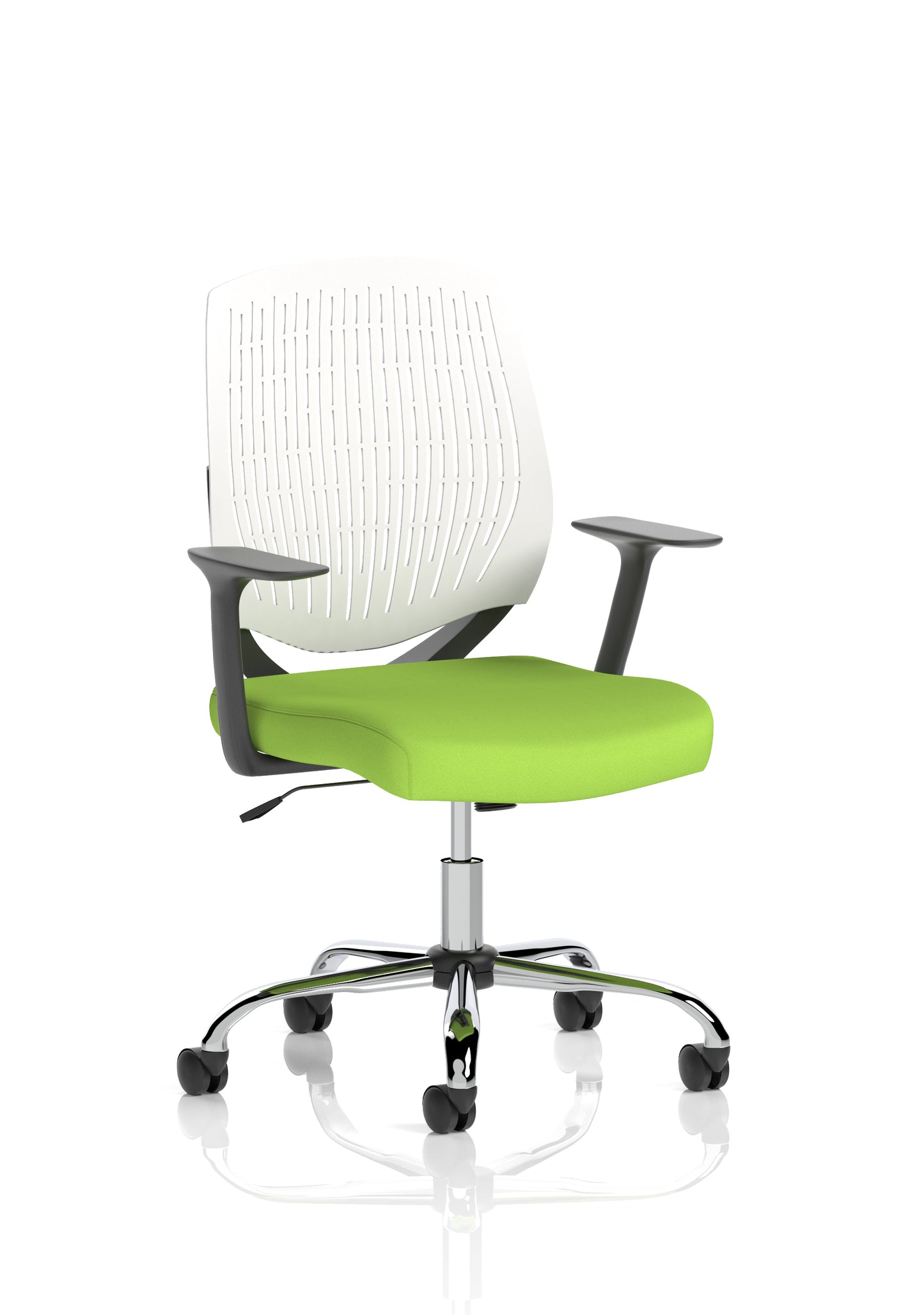 Dura Medium Back Task Operator Office Chair with Fixed Arms - Multiple Colour Options Available