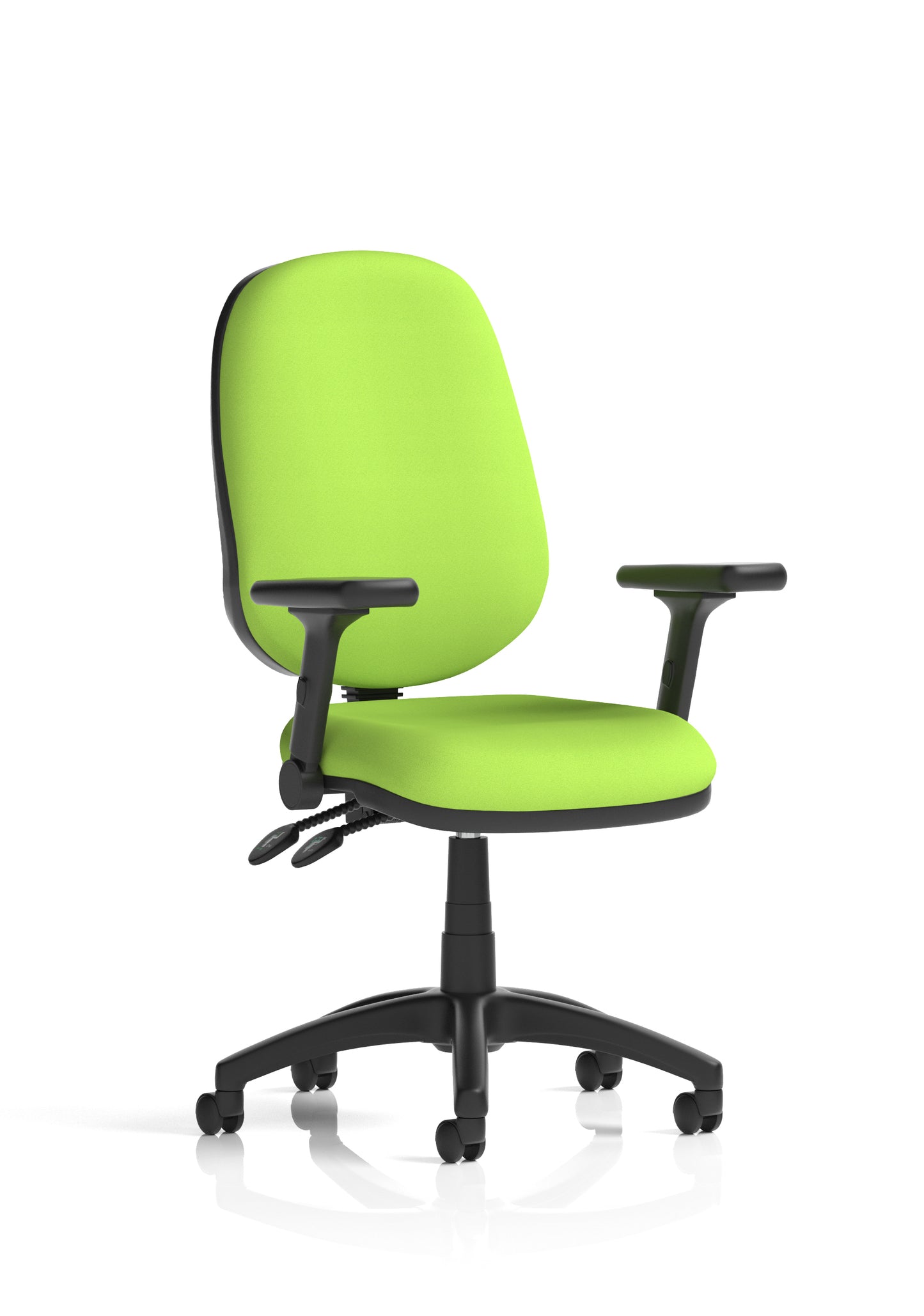 Eclipse Plus II Medium Back Task Operator Office Chair - Optional Arms - Multiple Seat Colour Options