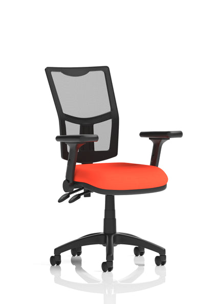 Eclipse Plus II Medium Mesh Back Task Operator Office Chair - Multiple Arm Options - Draughtsman Kit Option - Available in 20 Colour Choices
