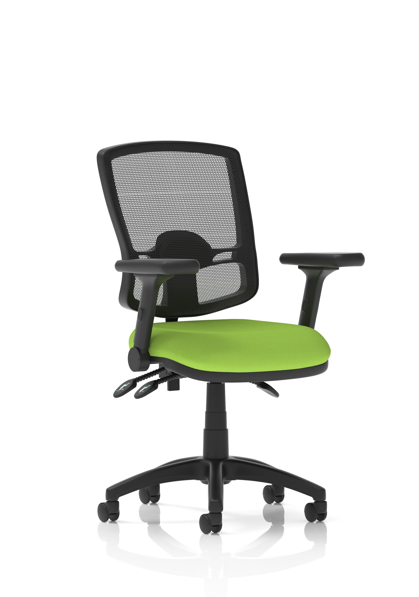 Eclipse Plus III Deluxe Medium Mesh Back Task Operator Office Chair - Multiple Arm Options - Available in 20 Colour Choices