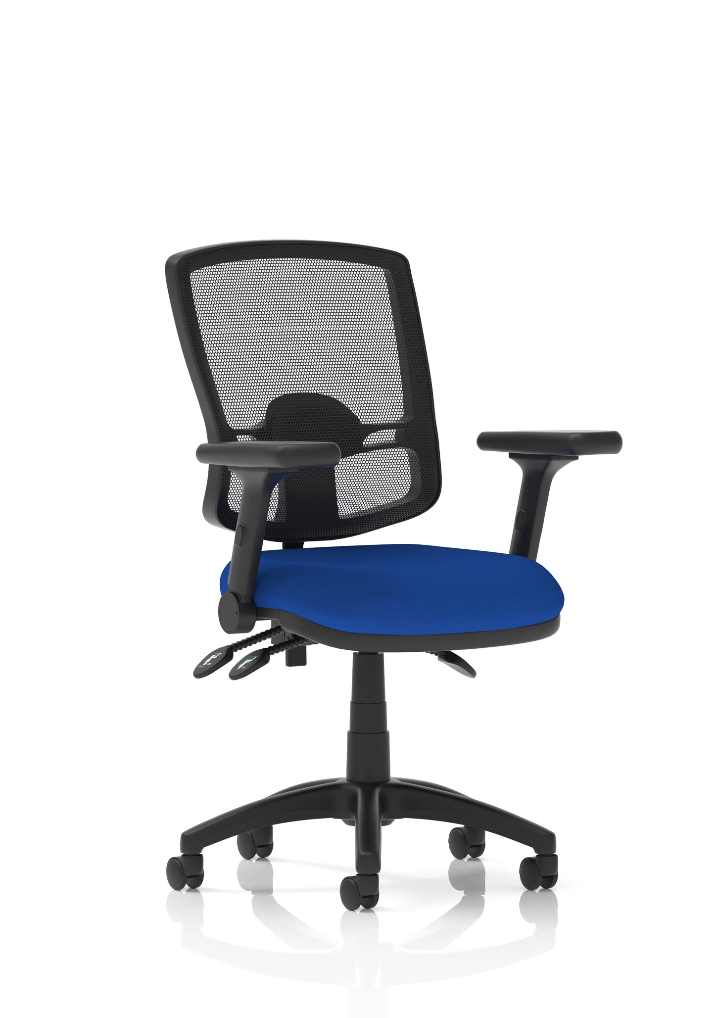Eclipse Plus III Deluxe Medium Mesh Back Task Operator Office Chair - Multiple Arm Options - Available in 20 Colour Choices