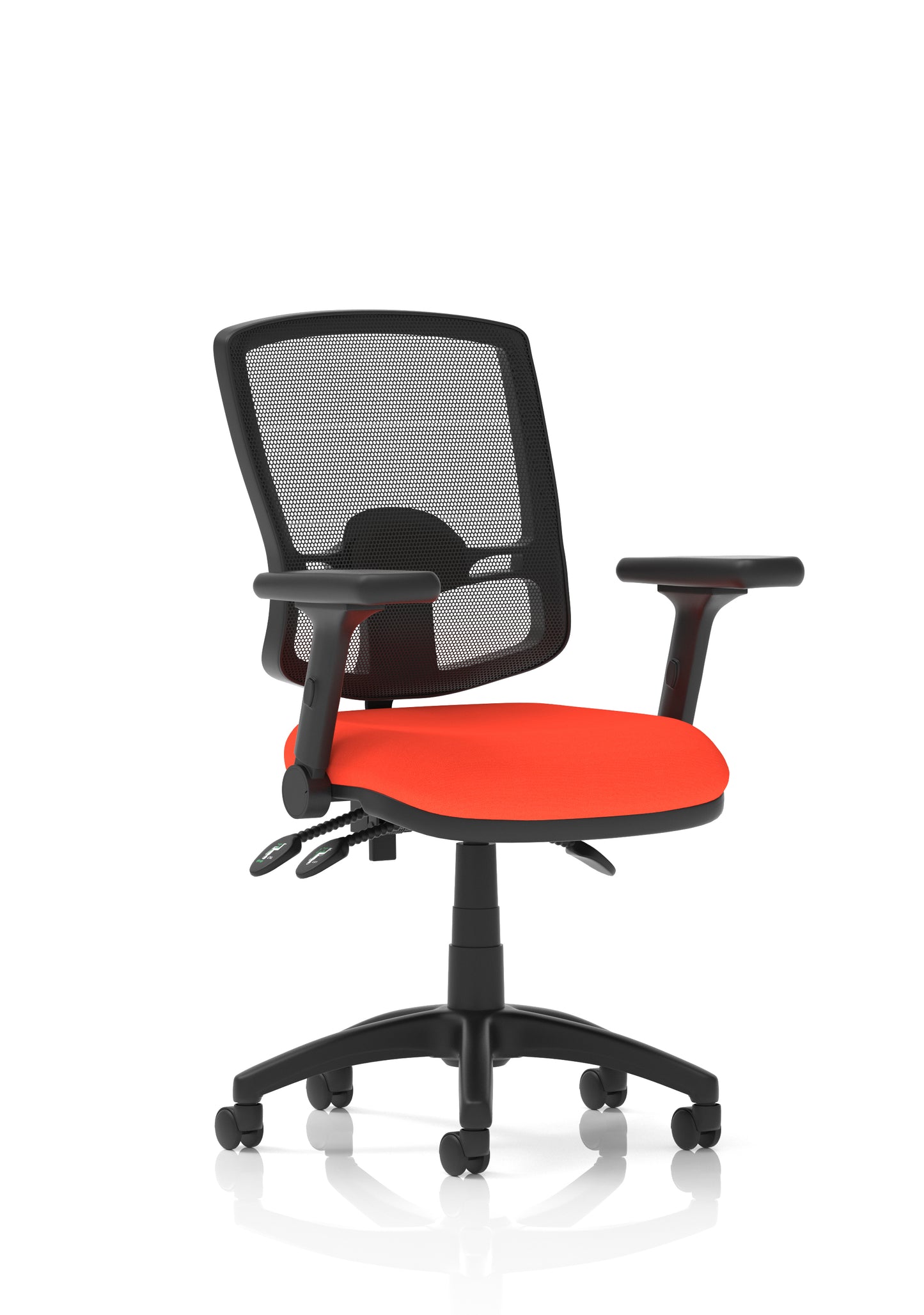 Eclipse Plus III Deluxe Medium Mesh Back Task Operator Office Chair - Multiple Arm Options - Available in 20 Colour Choices