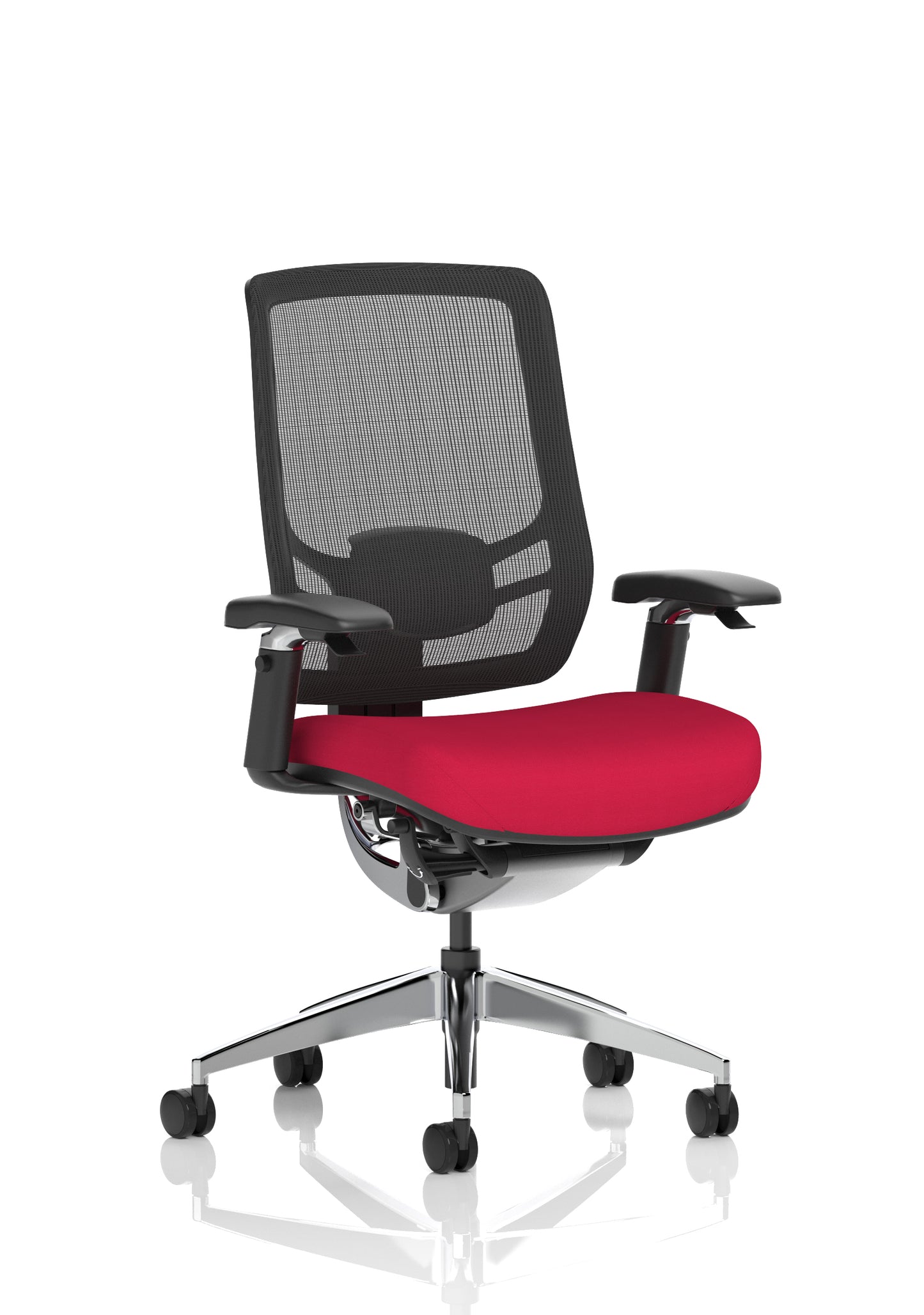 Ergo Click High Back Ergonomic Posture Office Chair with Height Adjustable Arms & Headrest - Available in 20 Colour Choices