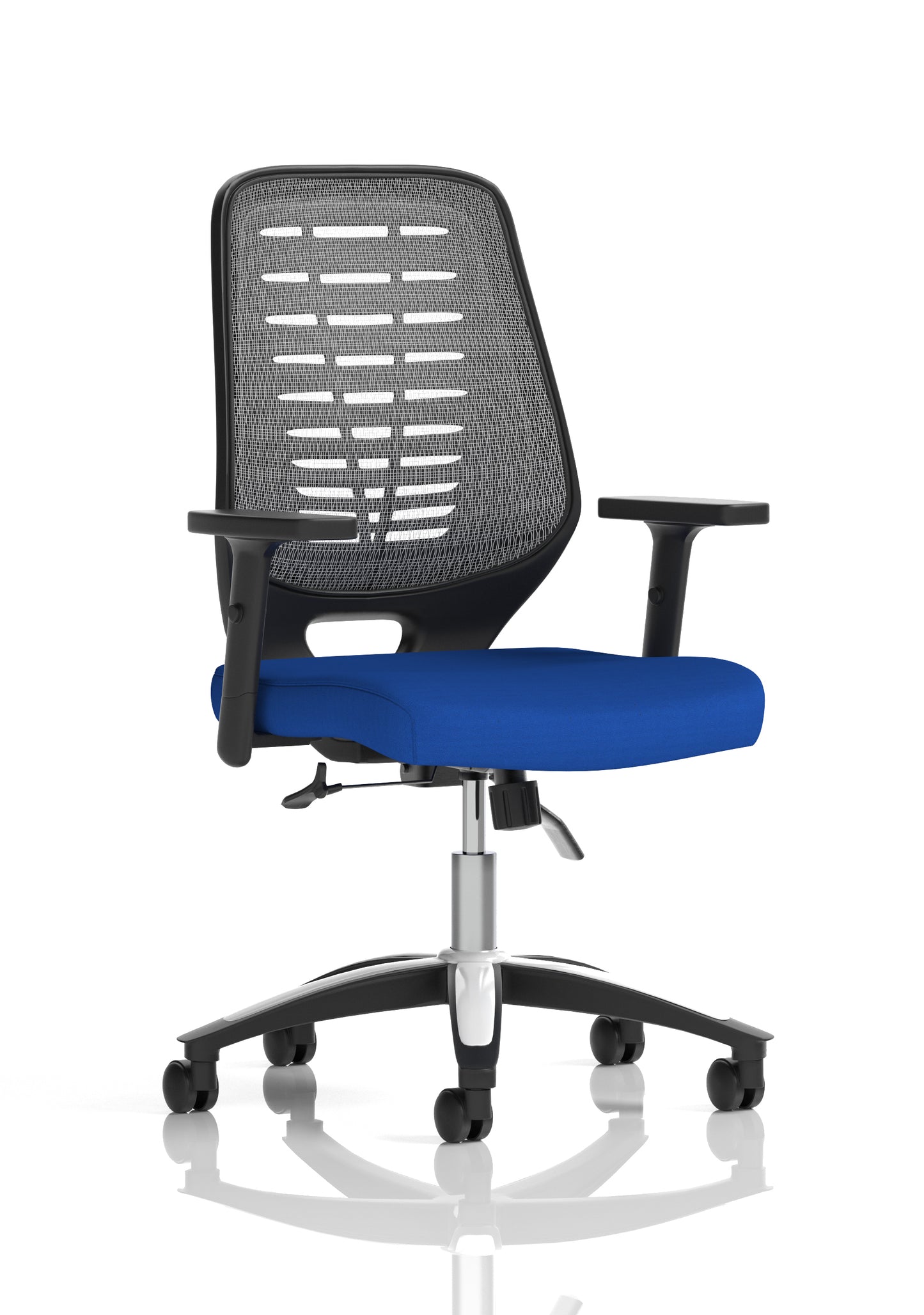 Relay Medium Mesh Back Task Operator Office Chair with Folding or Height Adjustable Arms - Available in 20 Colour Choices
