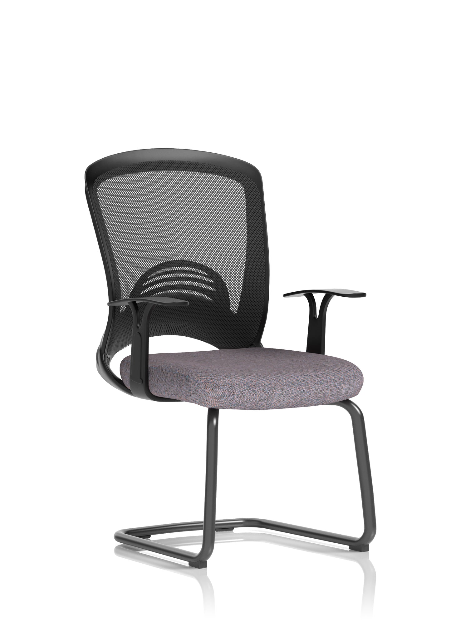Astro Mesh Back and Fabric Seat Cantilever Visitor Chair