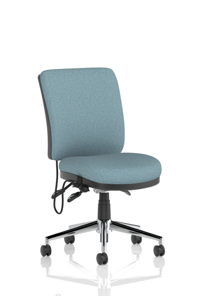 Chiro Medium Back Fabric Task Operator Office Chair - Available in 20 Colour Choices