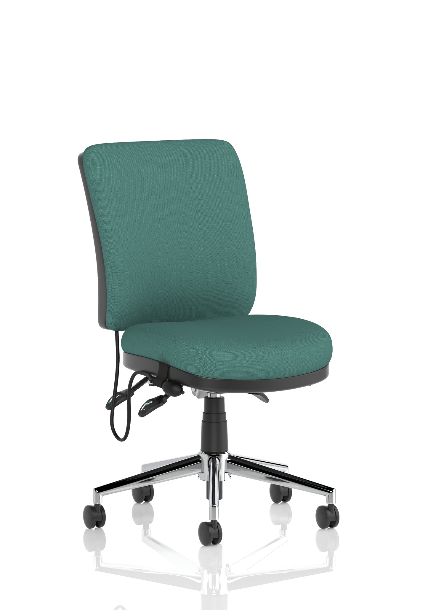 Chiro Medium Back Fabric Task Operator Office Chair - Available in 20 Colour Choices