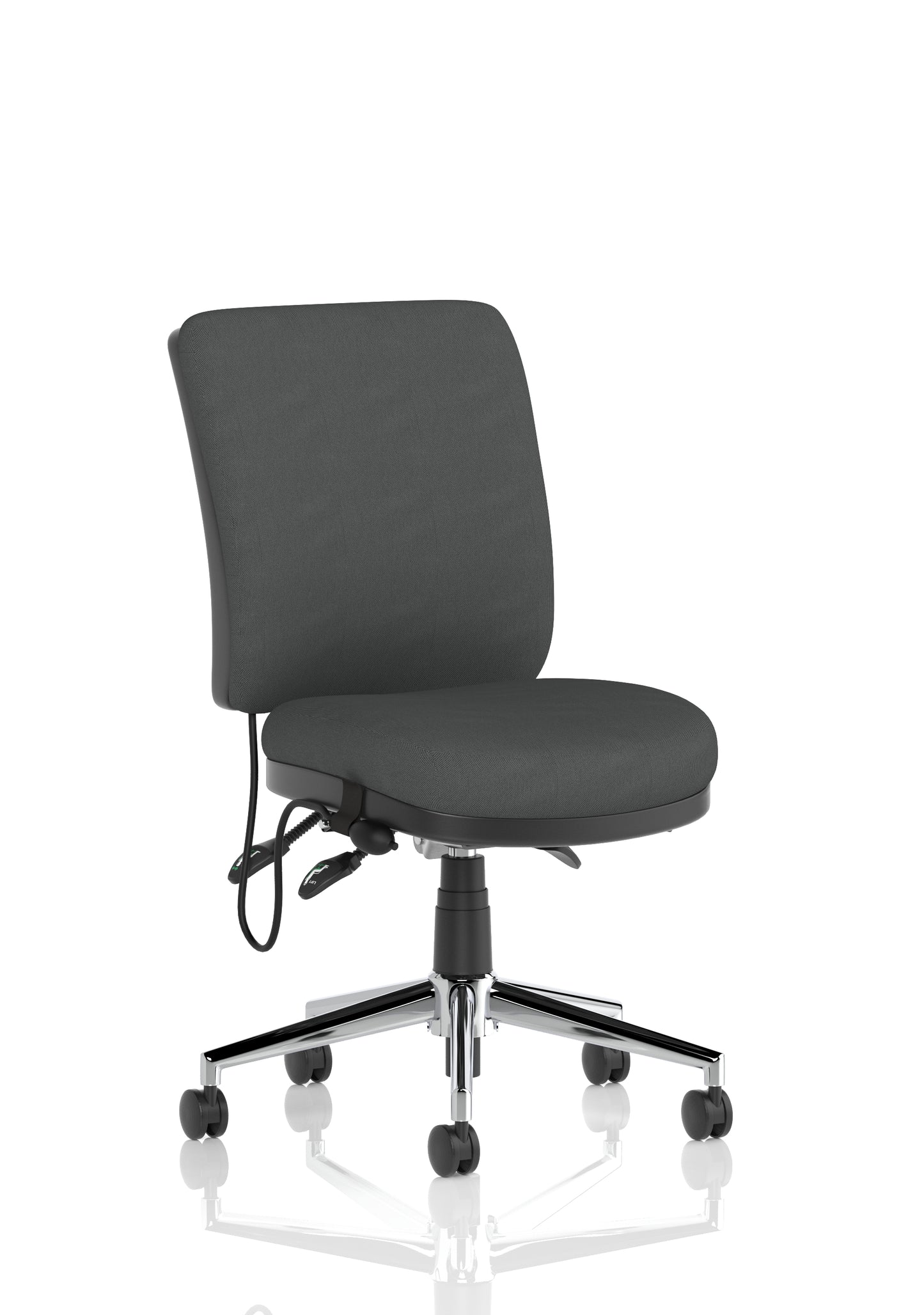 Chiro Medium Back Fabric Task Operator Office Chair - Available in 20 Colour Choices