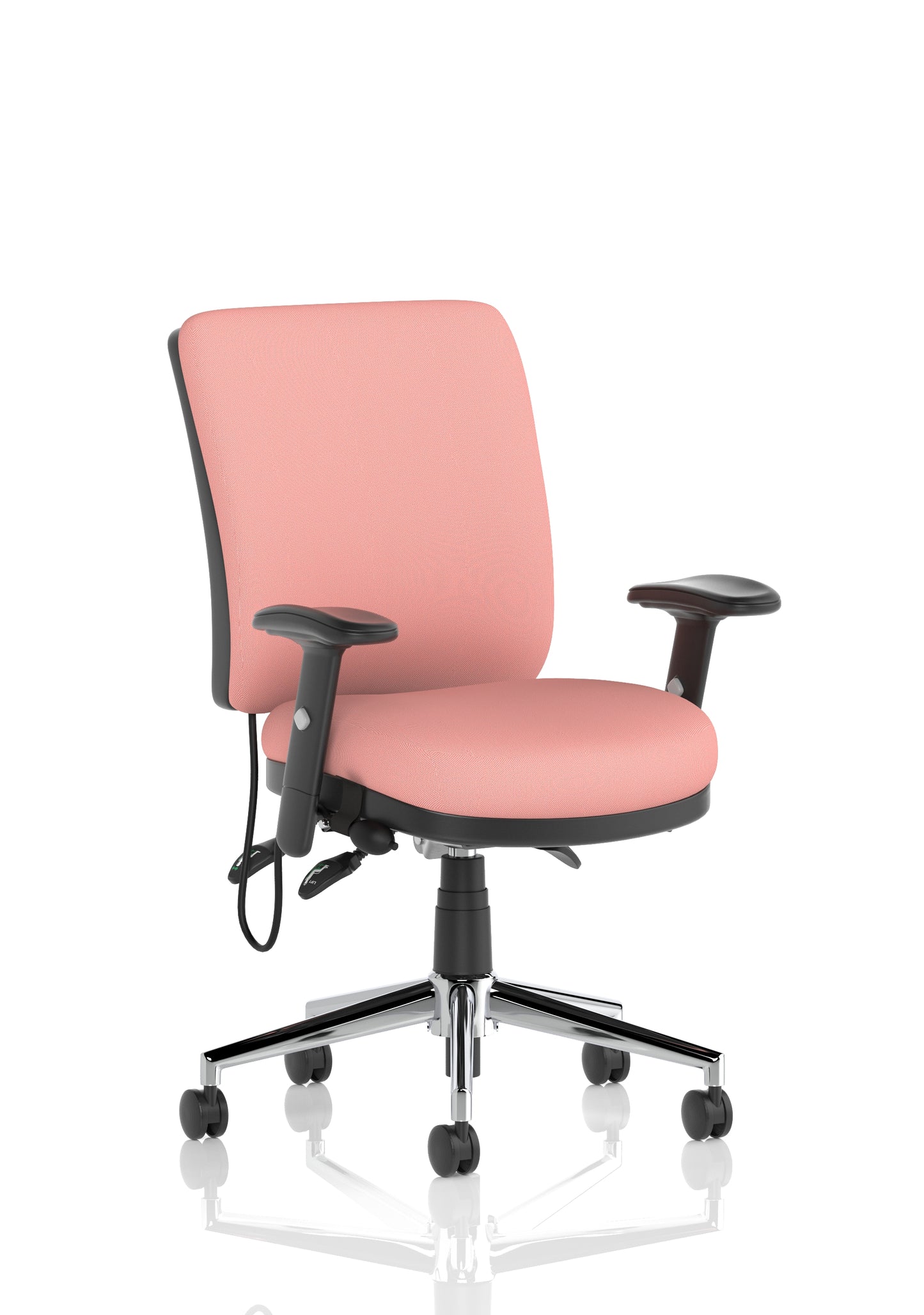 Chiro Medium Back Fabric Task Operator Office Chair - Available in 20 Colour Choices