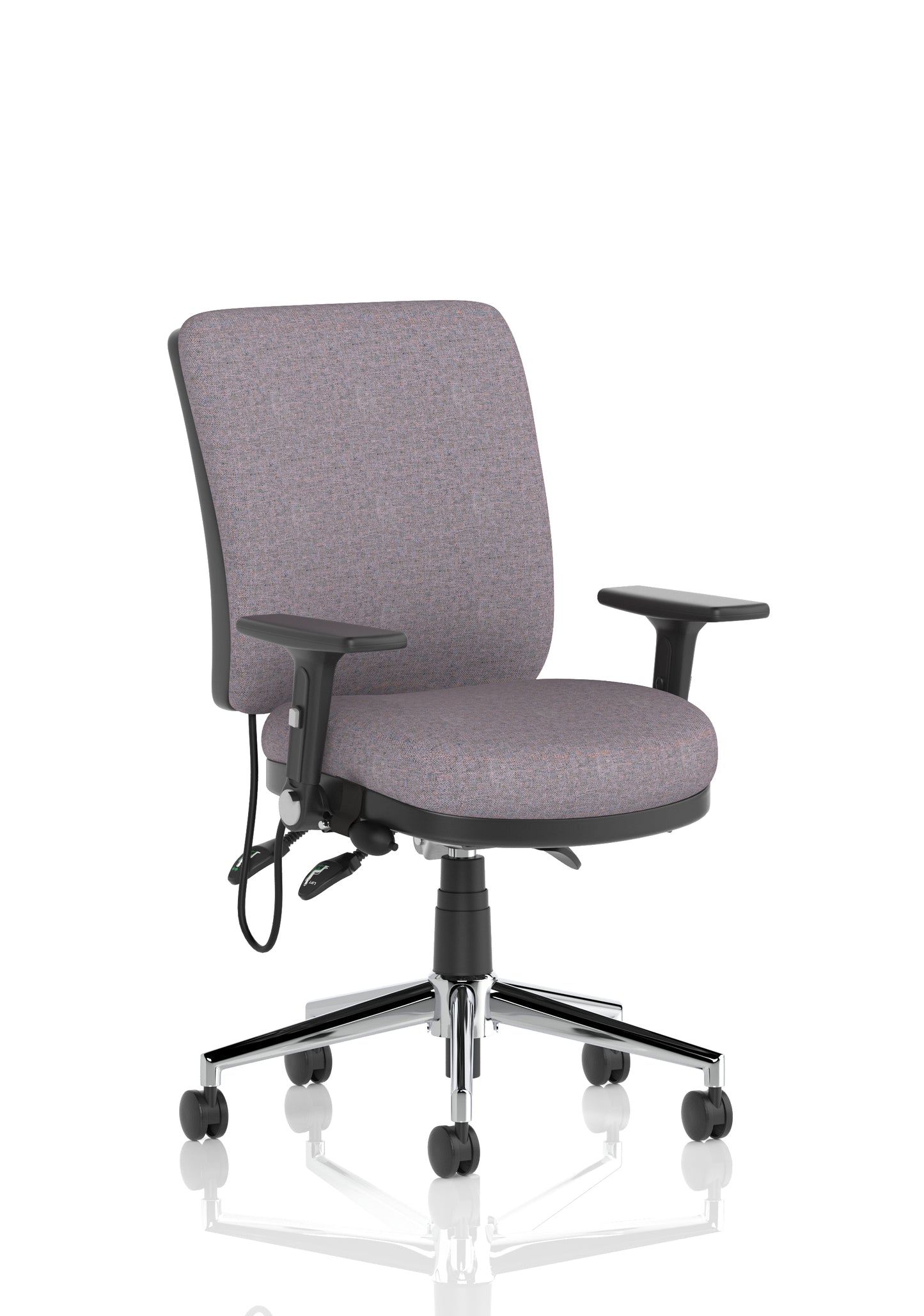 Chiro Medium Back Fabric Task Operator Office Chair - Available in 20 Colour Choices