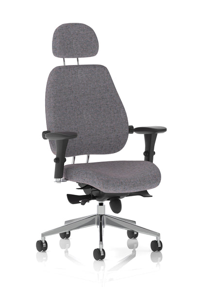Chiro Plus Ultimate High Back Ergonomic Posture Chair with Arms and Headrest -  - Available in 20 Colour Choices
