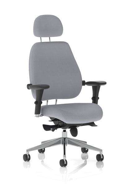 Chiro Plus Ultimate High Back Ergonomic Posture Chair with Arms and Headrest -  - Available in 20 Colour Choices