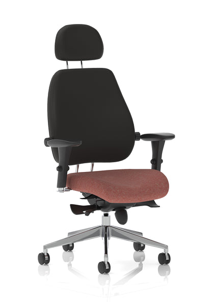 Chiro Plus Ultimate High Back Ergonomic Posture Chair with Arms and Headrest -  - Available in 20 Colour Choices