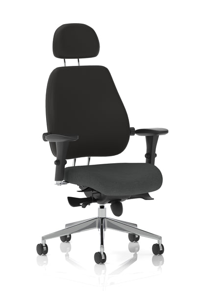 Chiro Plus Ultimate High Back Ergonomic Posture Chair with Arms and Headrest -  - Available in 20 Colour Choices