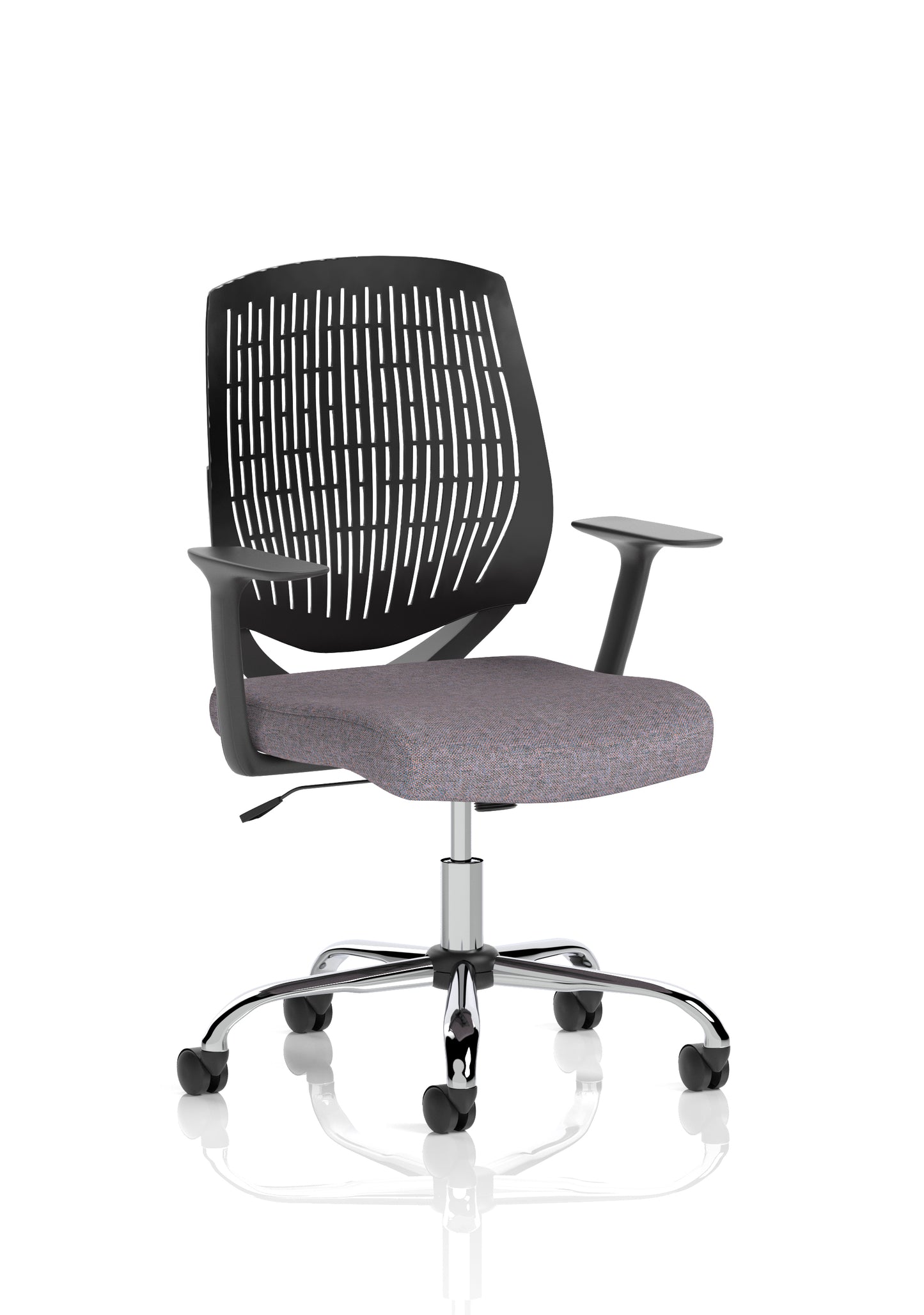 Dura Medium Back Task Operator Office Chair with Fixed Arms - Multiple Colour Options Available