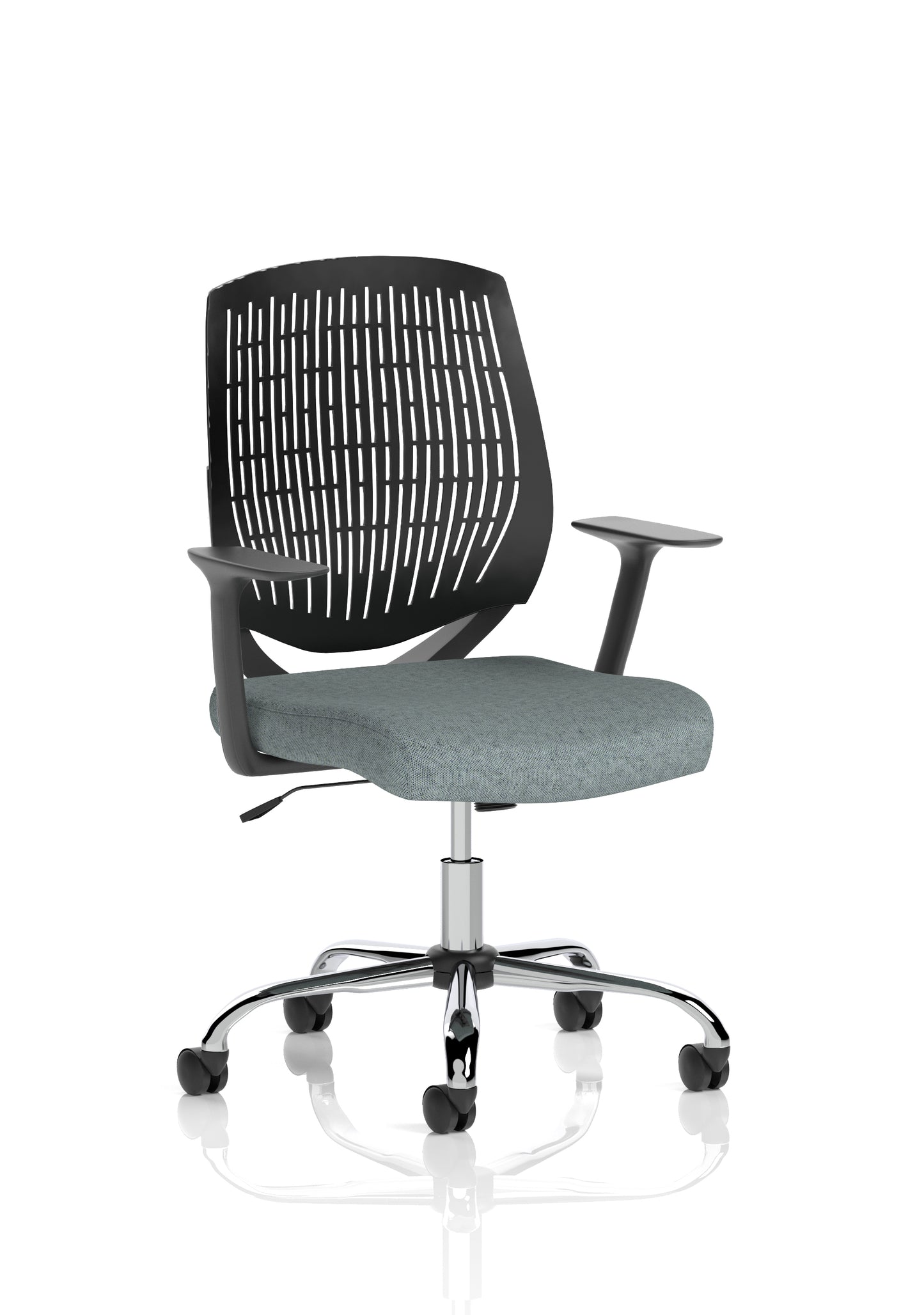 Dura Medium Back Task Operator Office Chair with Fixed Arms - Multiple Colour Options Available