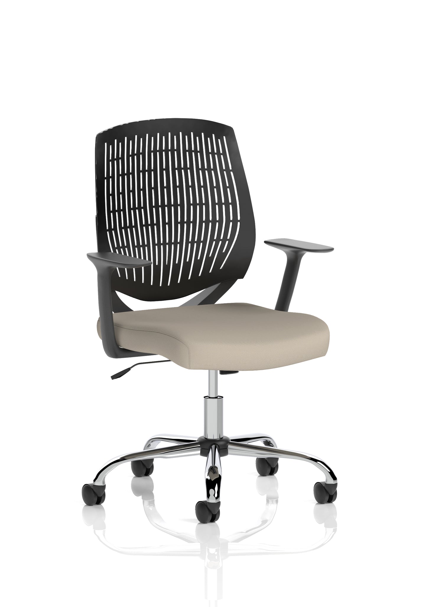 Dura Medium Back Task Operator Office Chair with Fixed Arms - Multiple Colour Options Available