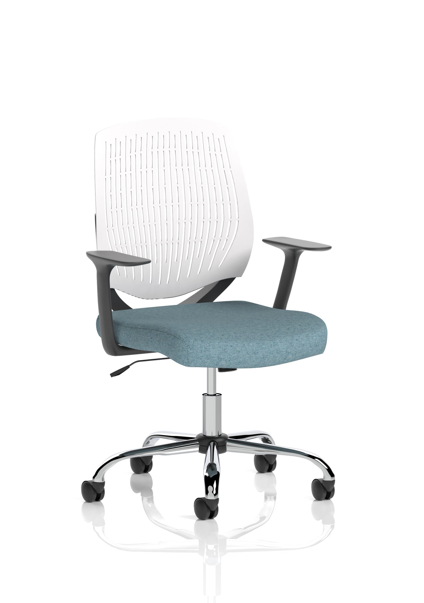 Dura Medium Back Task Operator Office Chair with Fixed Arms - Multiple Colour Options Available