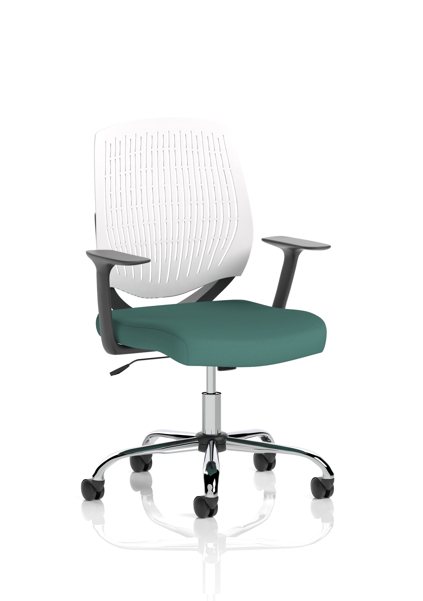 Dura Medium Back Task Operator Office Chair with Fixed Arms - Multiple Colour Options Available