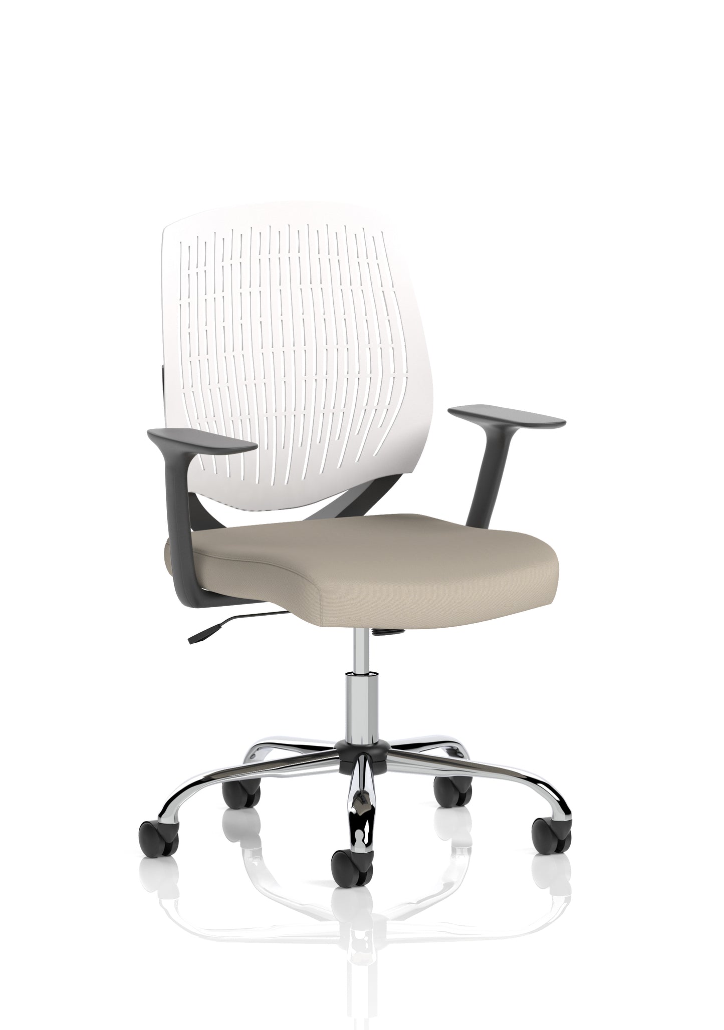 Dura Medium Back Task Operator Office Chair with Fixed Arms - Multiple Colour Options Available