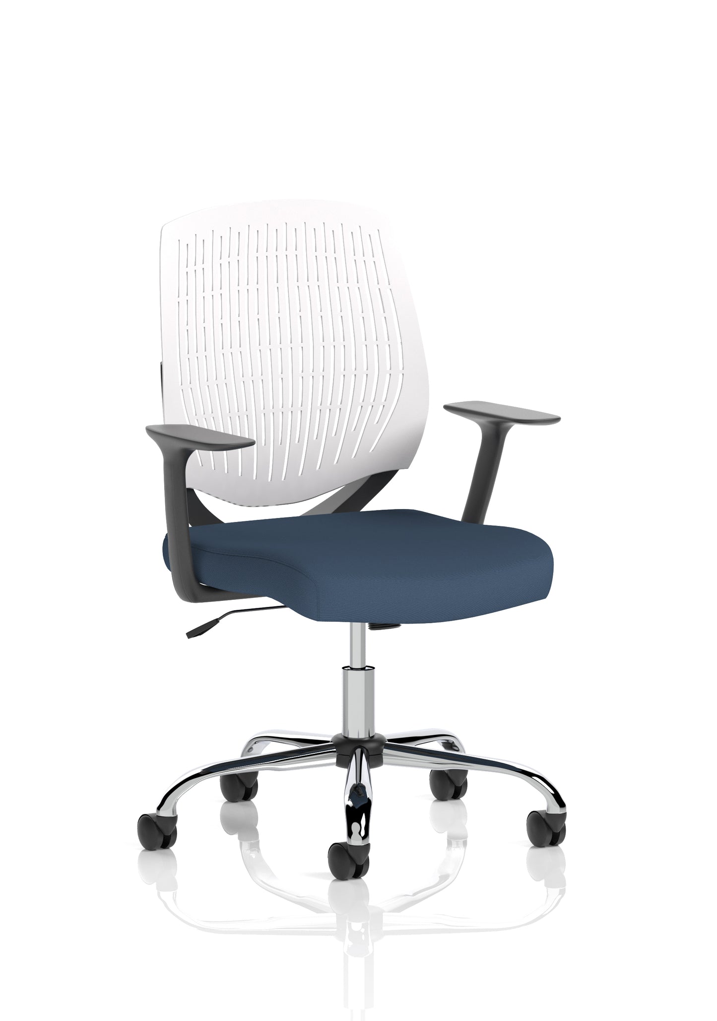 Dura Medium Back Task Operator Office Chair with Fixed Arms - Multiple Colour Options Available