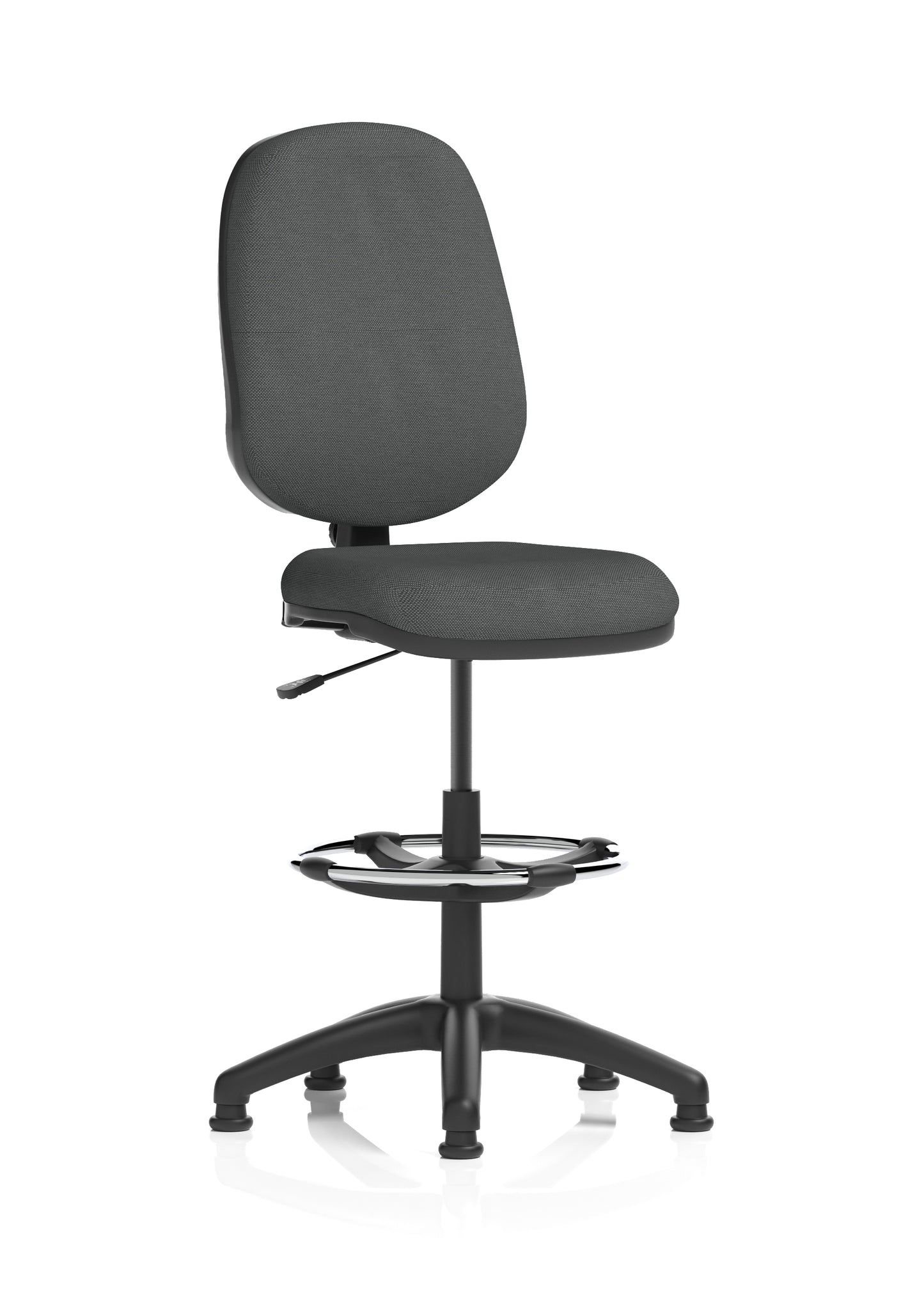 Eclipse Plus I Medium Back Fabric Task Operator with Hi Rise Draughtsman Office Chair