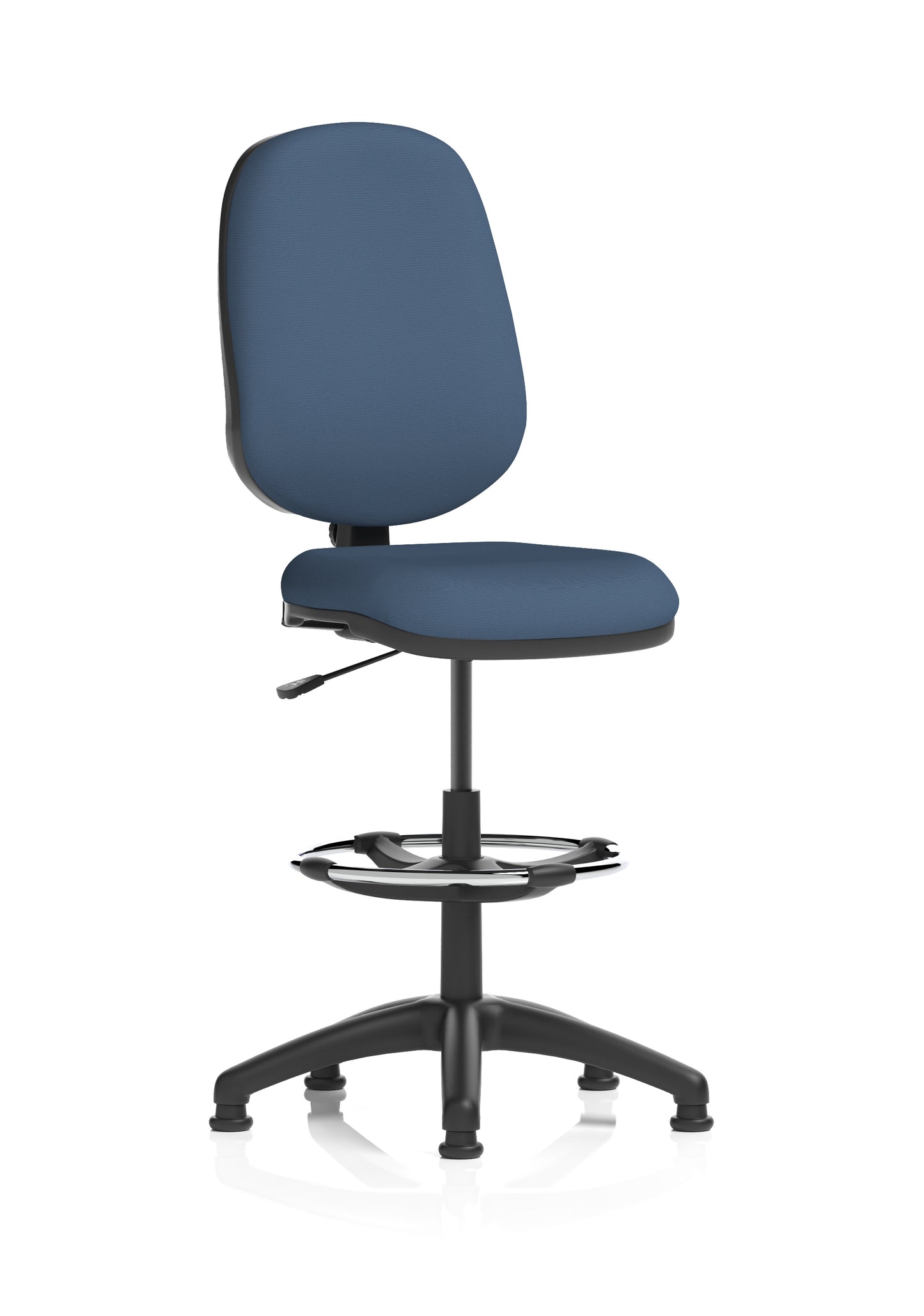 Eclipse Plus I Medium Back Fabric Task Operator with Hi Rise Draughtsman Office Chair