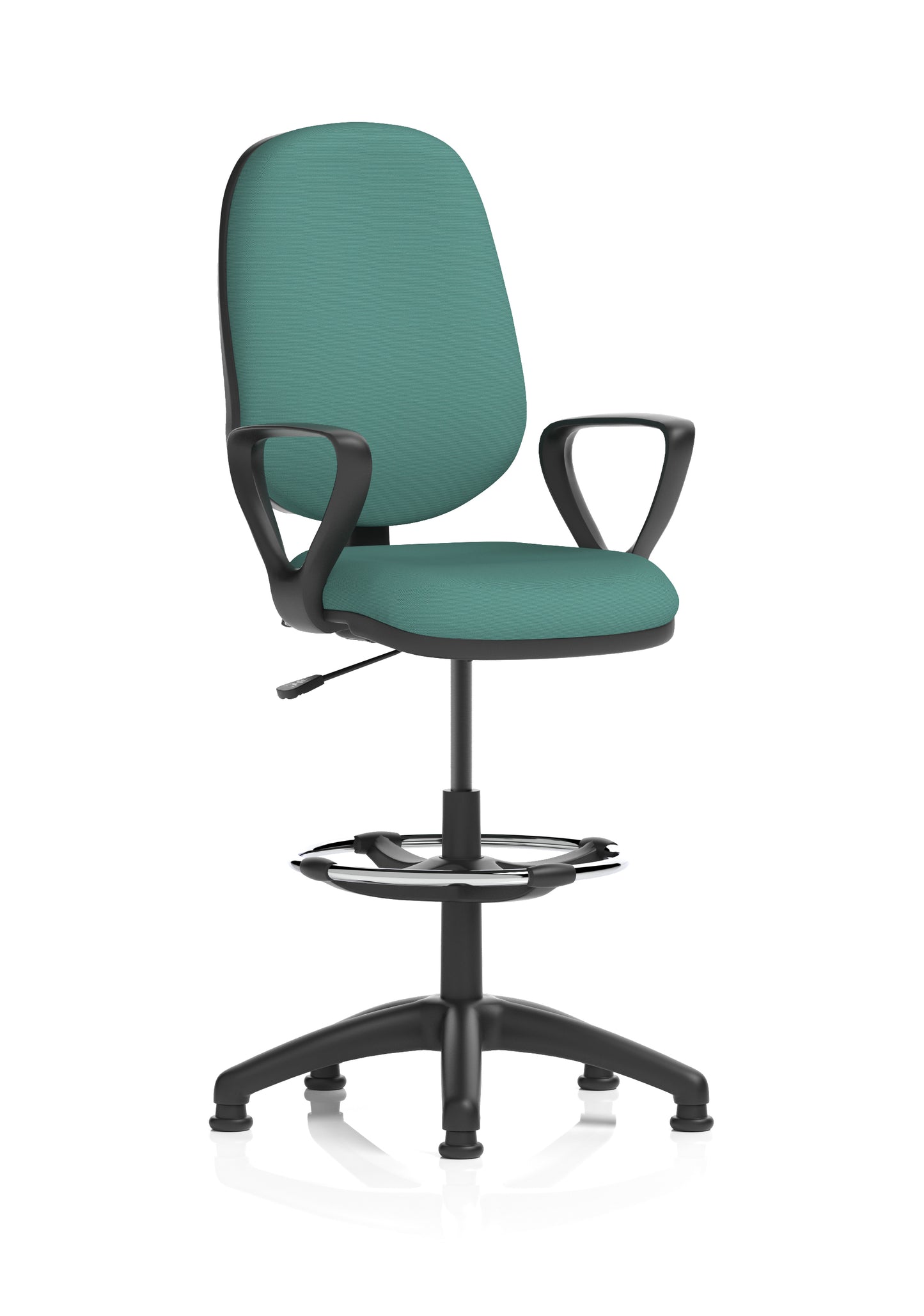 Eclipse Plus I Medium Back Fabric Task Operator with Hi Rise Draughtsman Office Chair