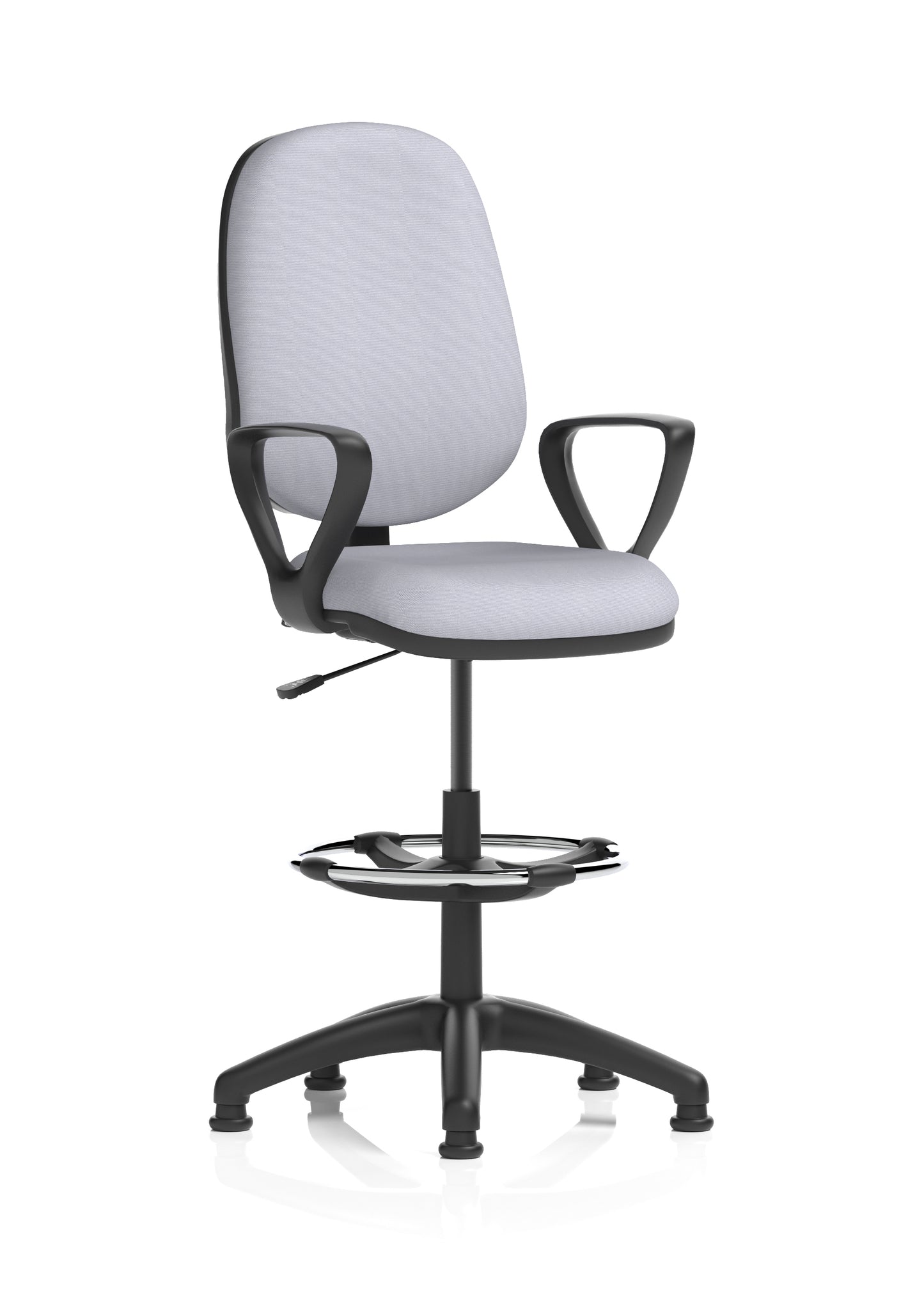 Eclipse Plus I Medium Back Fabric Task Operator with Hi Rise Draughtsman Office Chair