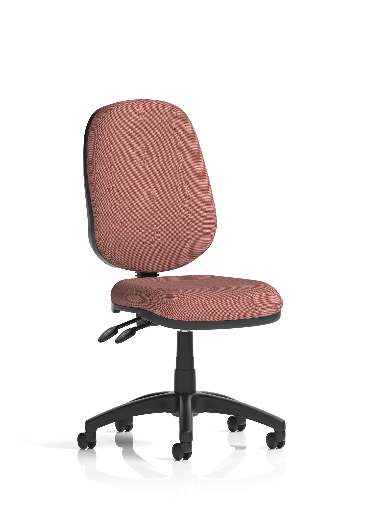 Eclipse Plus II Medium Back Task Operator Office Chair - Optional Arms - Multiple Seat Colour Options