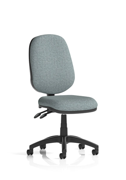 Eclipse Plus II Medium Back Task Operator Office Chair - Optional Arms - Multiple Seat Colour Options