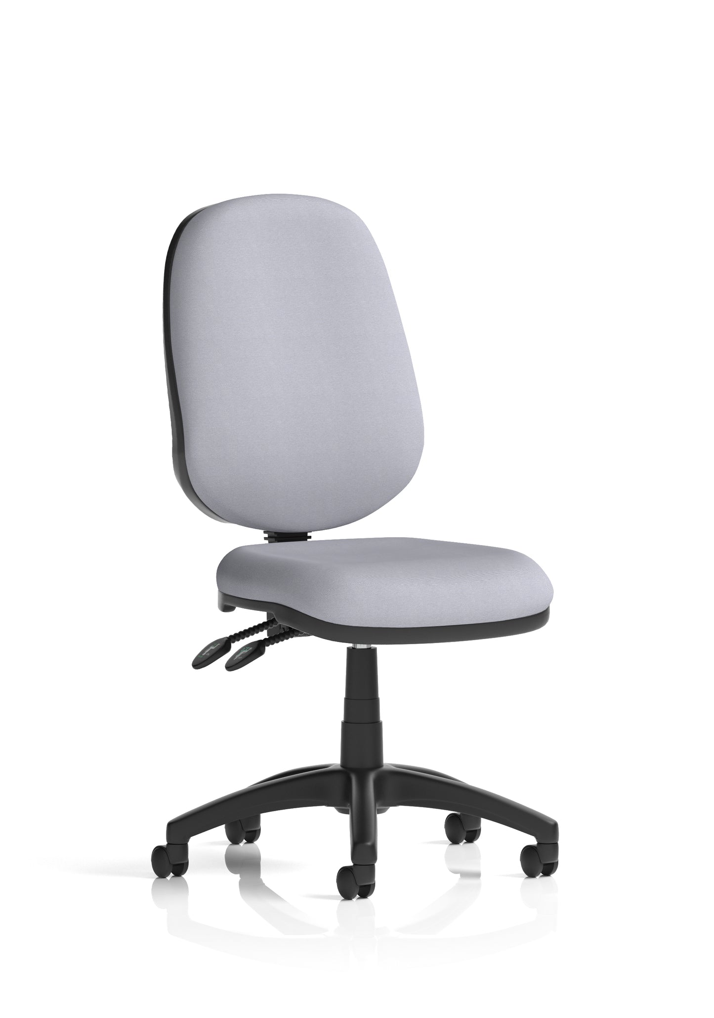 Eclipse Plus II Medium Back Task Operator Office Chair - Optional Arms - Multiple Seat Colour Options
