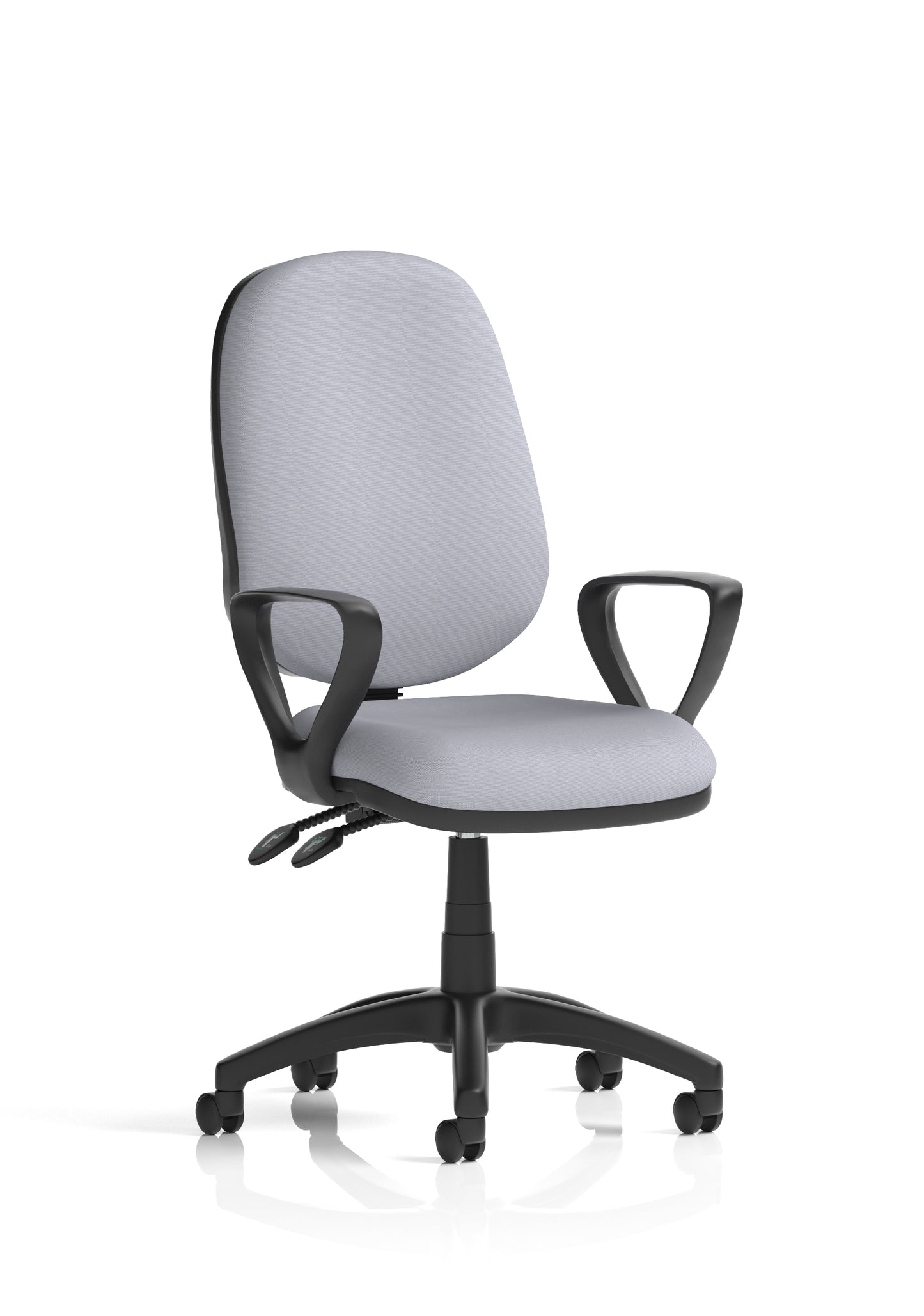 Eclipse Plus II Medium Back Task Operator Office Chair - Optional Arms - Multiple Seat Colour Options