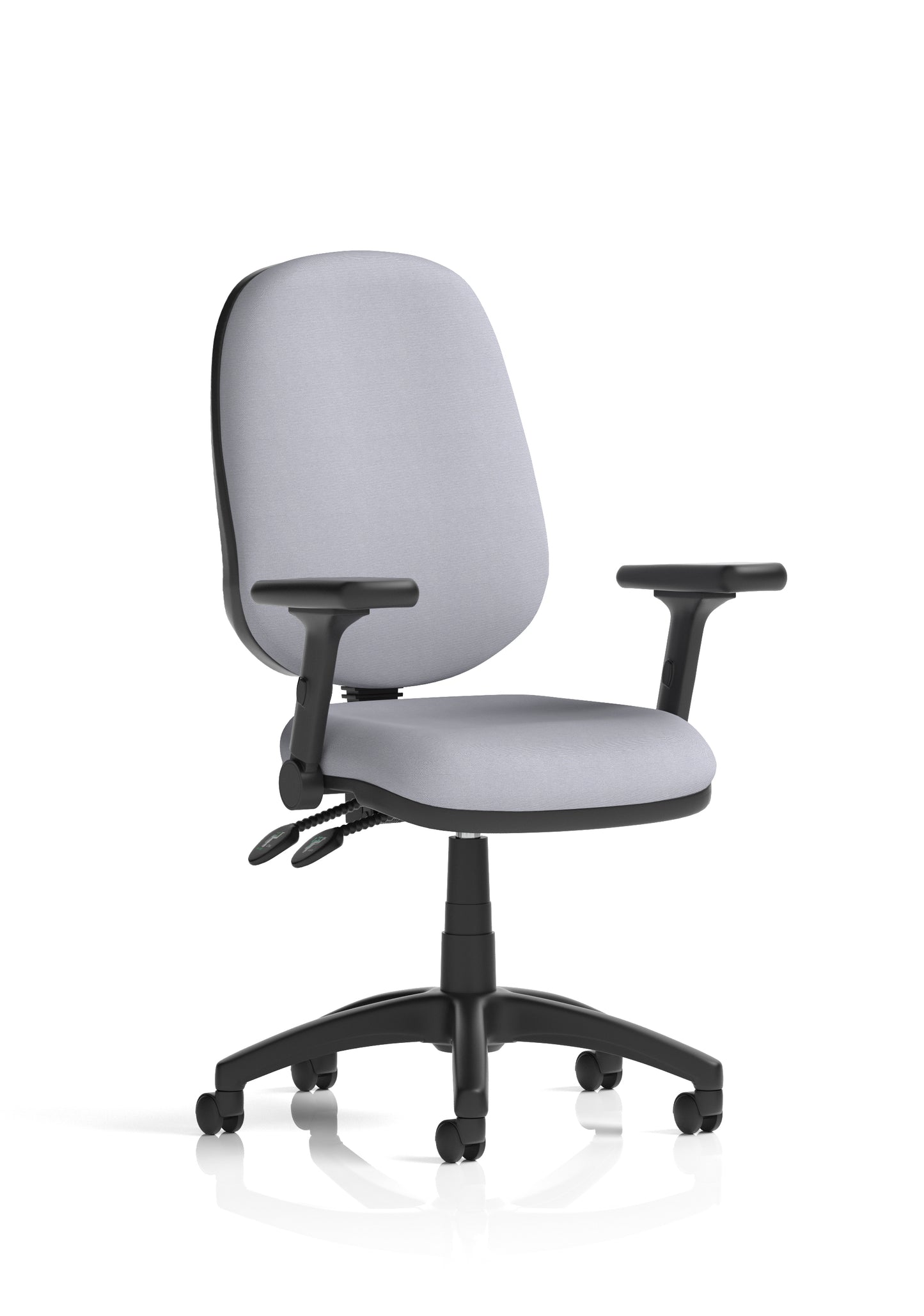 Eclipse Plus II Medium Back Task Operator Office Chair - Optional Arms - Multiple Seat Colour Options