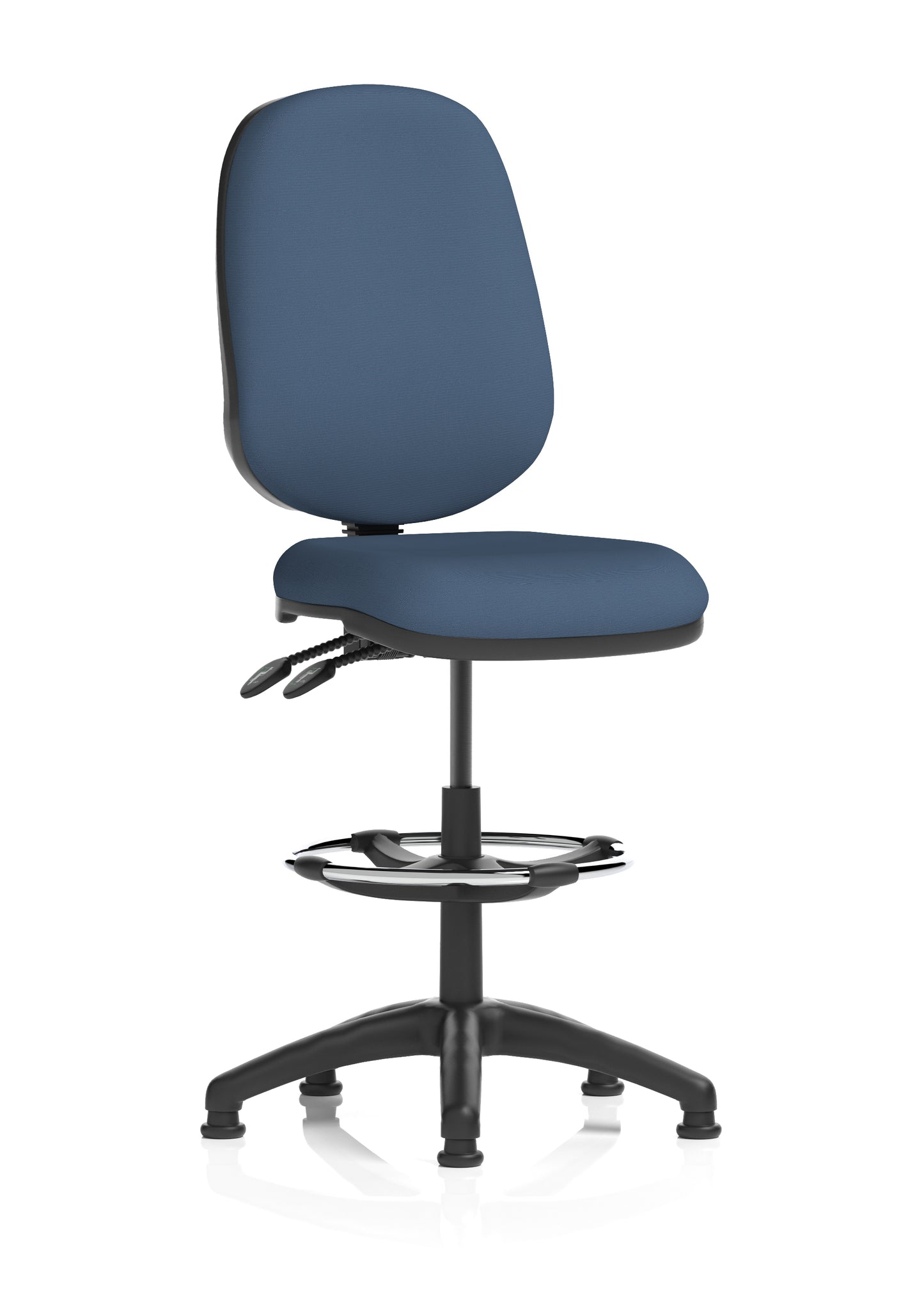 Eclipse Plus II Task Operator Office Chair with Hi Rise Draughtsman Kit - Available in 20 Colour Choices