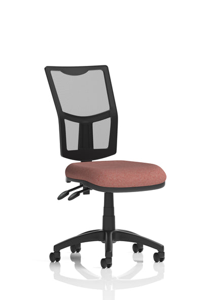 Eclipse Plus II Medium Mesh Back Task Operator Office Chair - Multiple Arm Options - Draughtsman Kit Option - Available in 20 Colour Choices