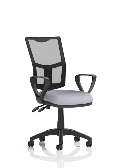 Eclipse Plus II Medium Mesh Back Task Operator Office Chair - Multiple Arm Options - Draughtsman Kit Option - Available in 20 Colour Choices