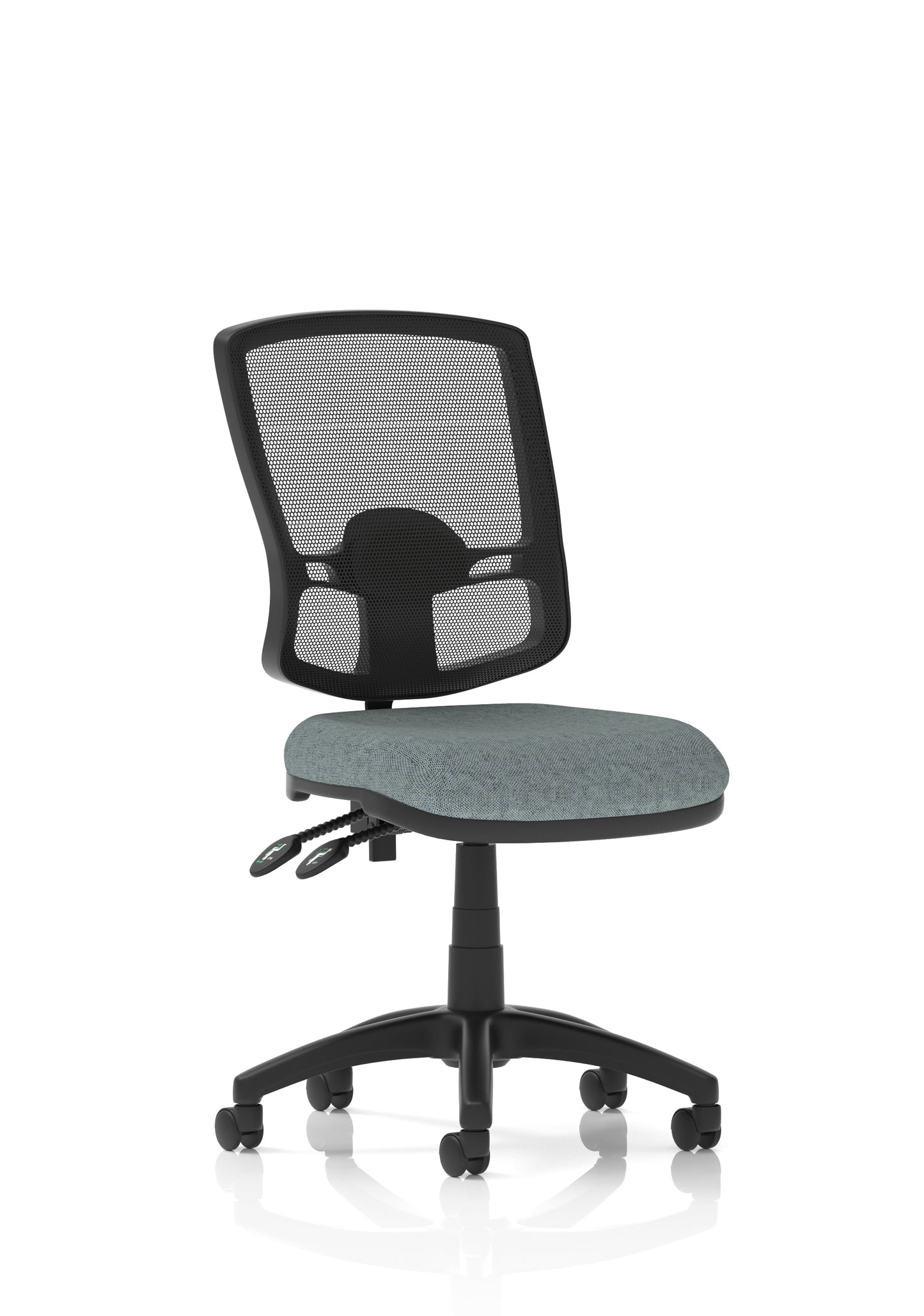 Eclipse Plus II Deluxe Mesh Back Task Operator Office Chair - Multiple Arm Options - Draughtsman Kit Option - Available in 20 Colour Choices