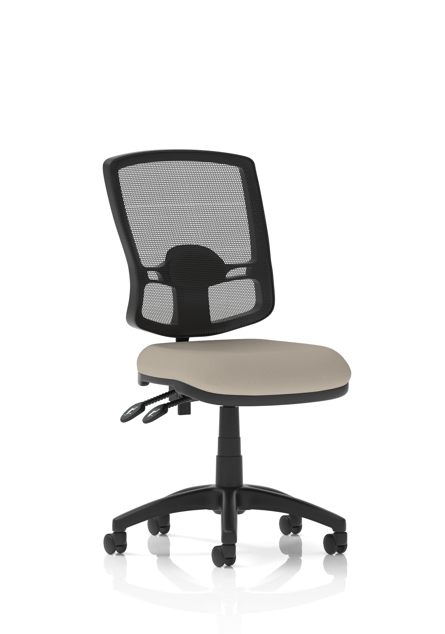 Eclipse Plus II Deluxe Mesh Back Task Operator Office Chair - Multiple Arm Options - Draughtsman Kit Option - Available in 20 Colour Choices