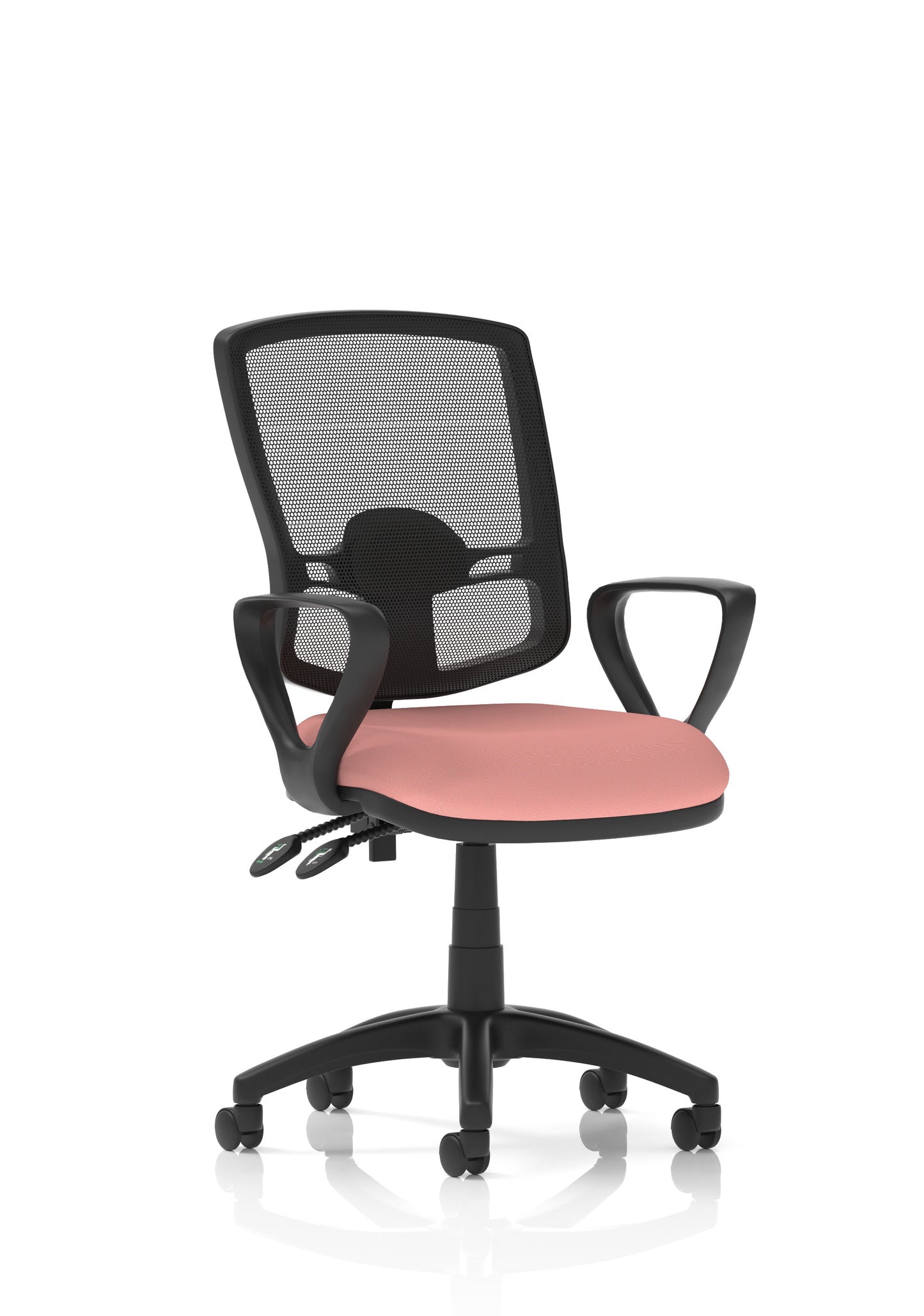 Eclipse Plus II Deluxe Mesh Back Task Operator Office Chair - Multiple Arm Options - Draughtsman Kit Option - Available in 20 Colour Choices
