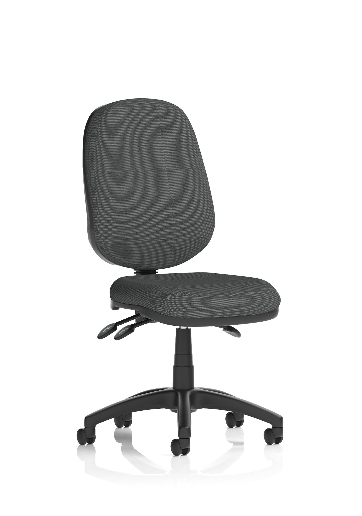 Eclipse Plus III Medium Back Fabric Task Operator Office Chair - Multiple Arm Options - Available in 20 Colour Choices