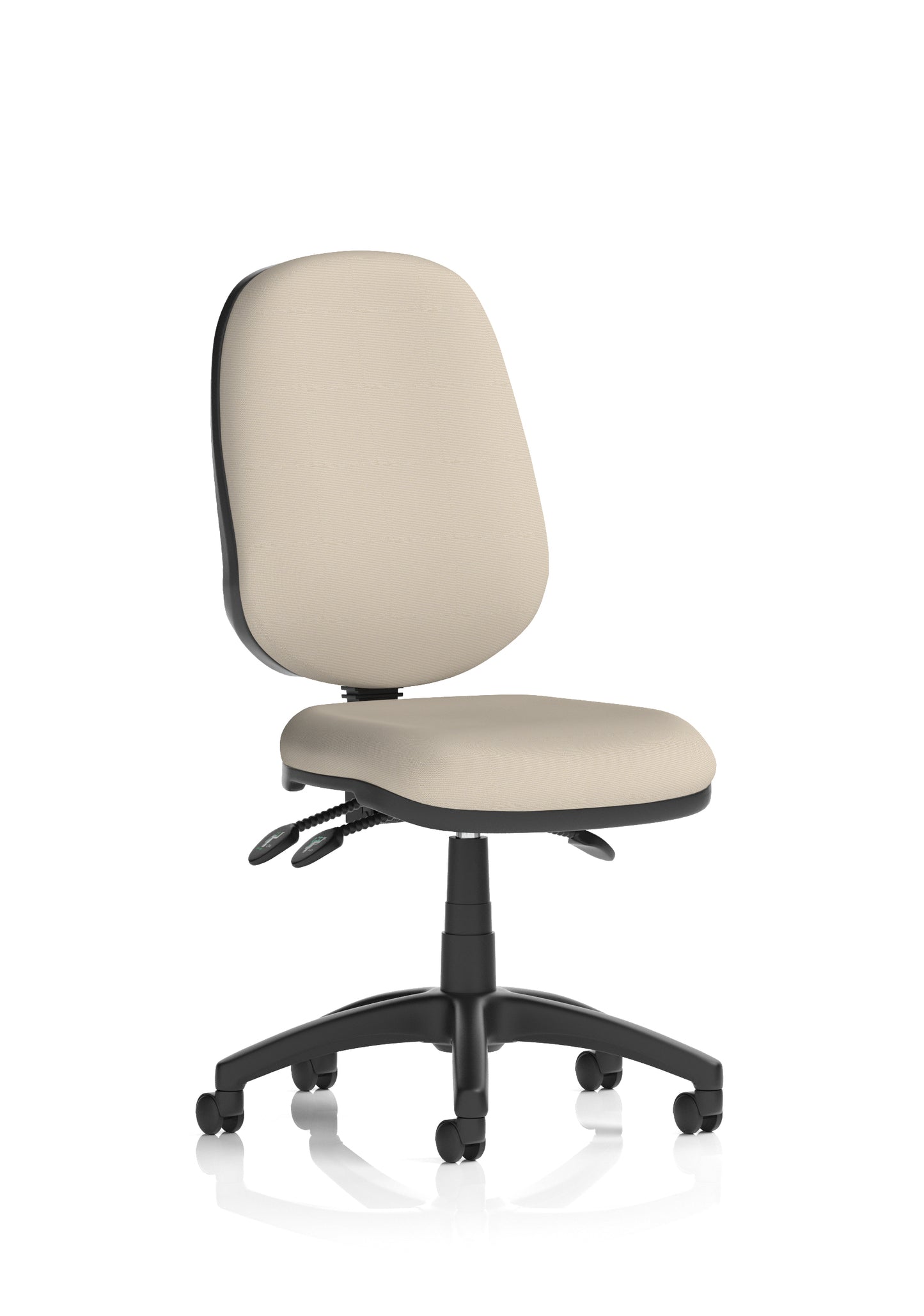 Eclipse Plus III Medium Back Fabric Task Operator Office Chair - Multiple Arm Options - Available in 20 Colour Choices