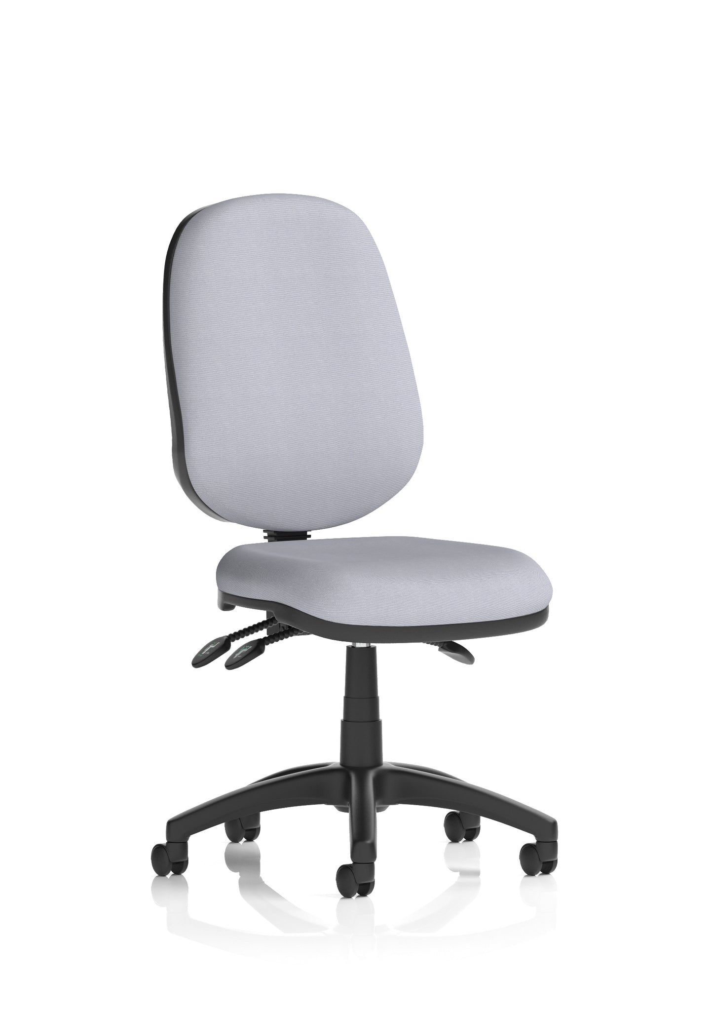 Eclipse Plus III Medium Back Fabric Task Operator Office Chair - Multiple Arm Options - Available in 20 Colour Choices