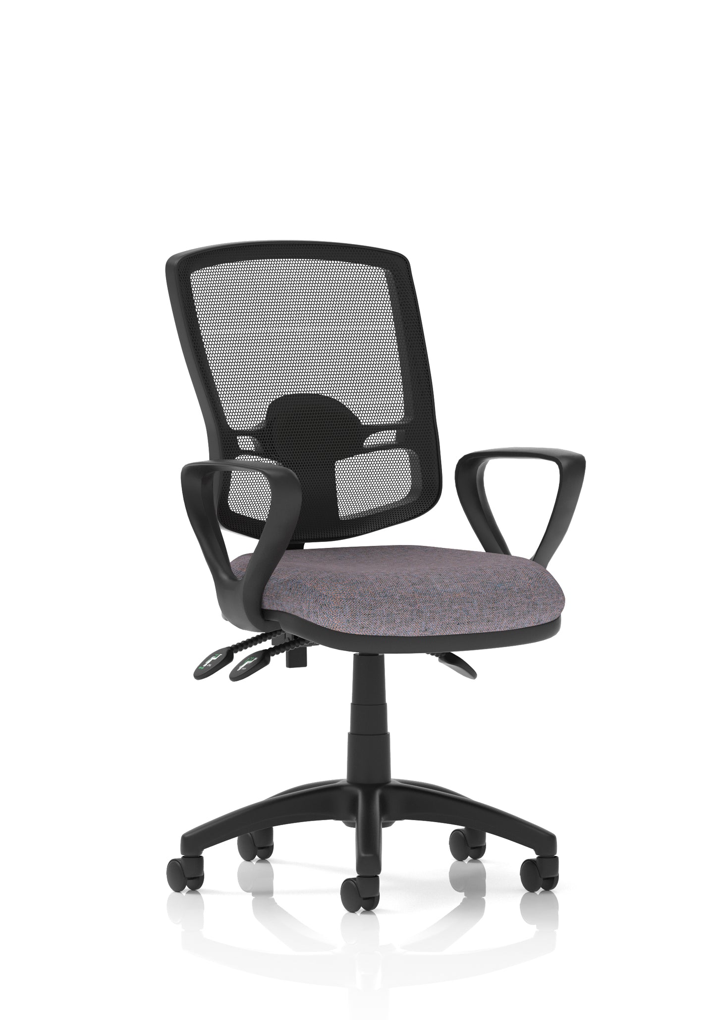 Eclipse Plus III Deluxe Medium Mesh Back Task Operator Office Chair - Multiple Arm Options - Available in 20 Colour Choices