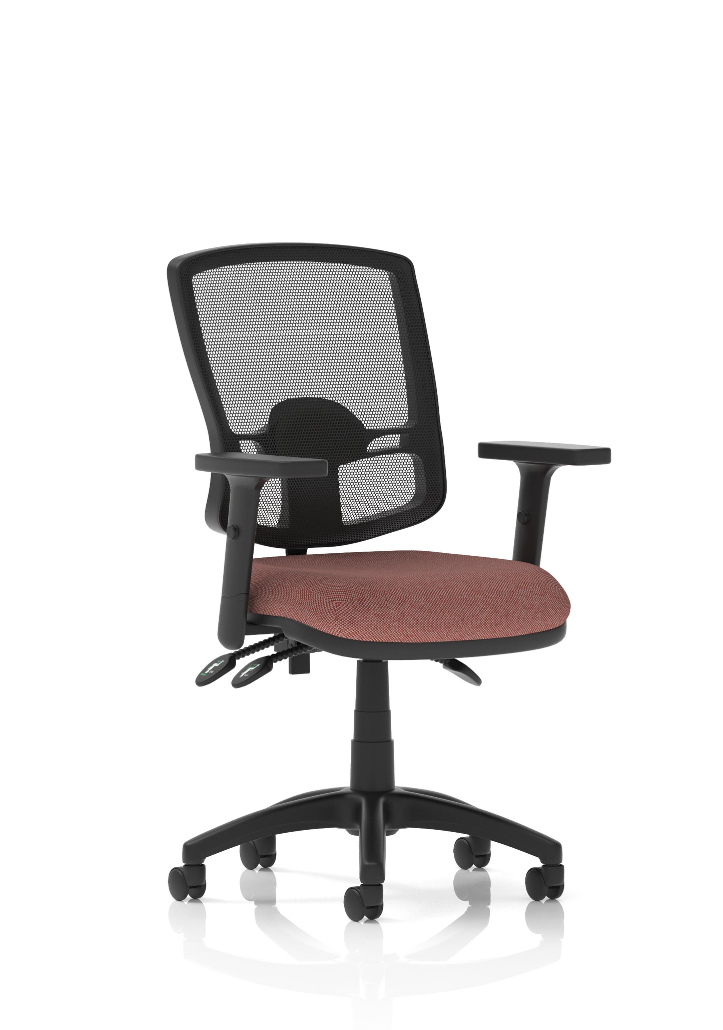 Eclipse Plus III Deluxe Medium Mesh Back Task Operator Office Chair - Multiple Arm Options - Available in 20 Colour Choices