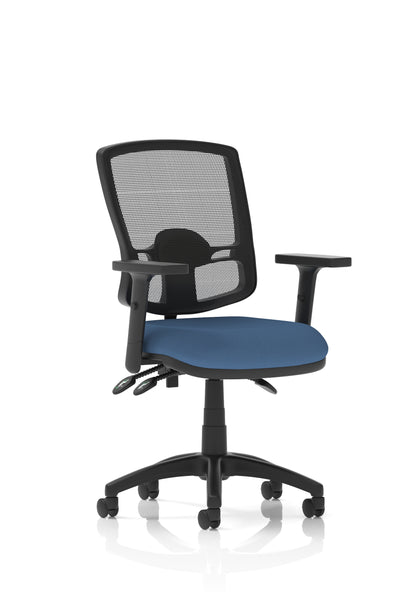 Eclipse Plus III Deluxe Medium Mesh Back Task Operator Office Chair - Multiple Arm Options - Available in 20 Colour Choices