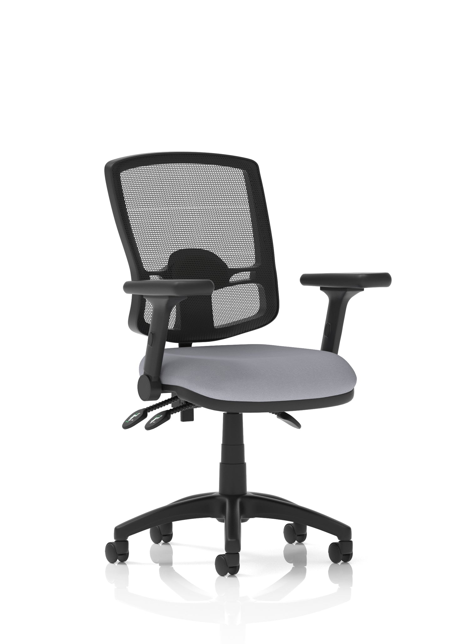 Eclipse Plus III Deluxe Medium Mesh Back Task Operator Office Chair - Multiple Arm Options - Available in 20 Colour Choices