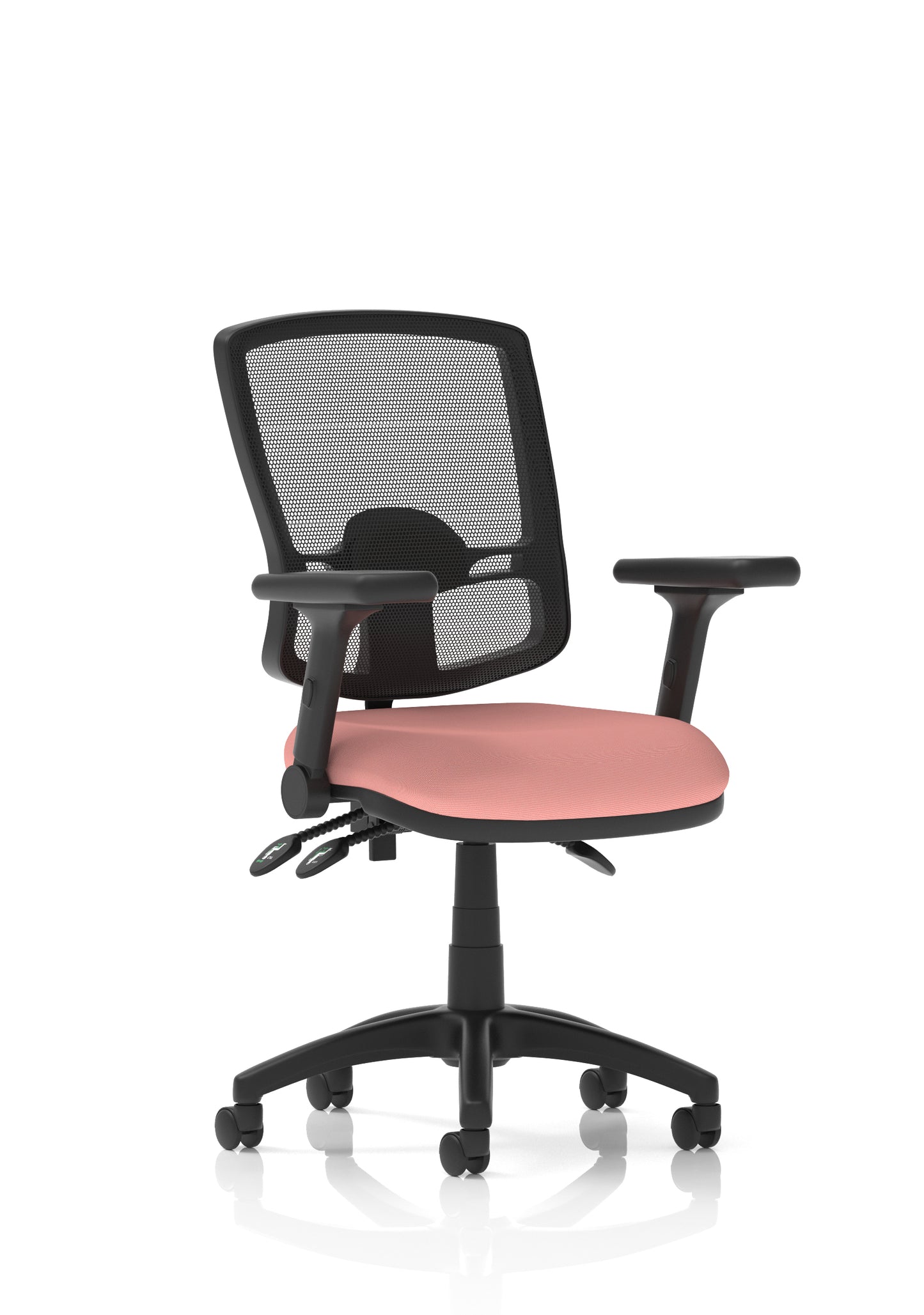Eclipse Plus III Deluxe Medium Mesh Back Task Operator Office Chair - Multiple Arm Options - Available in 20 Colour Choices